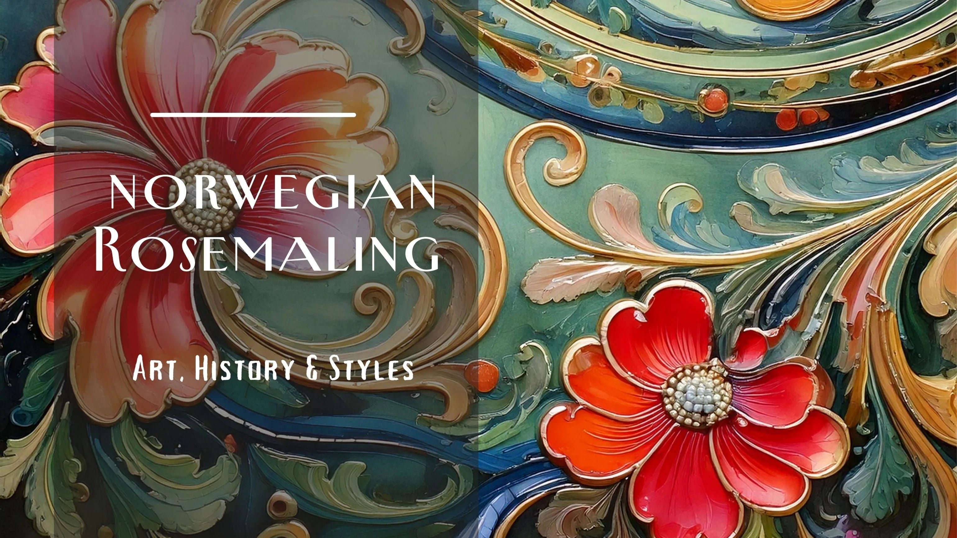 Norwegian Rosemaling: Art, History, and Different Styles - The Global Wanderer