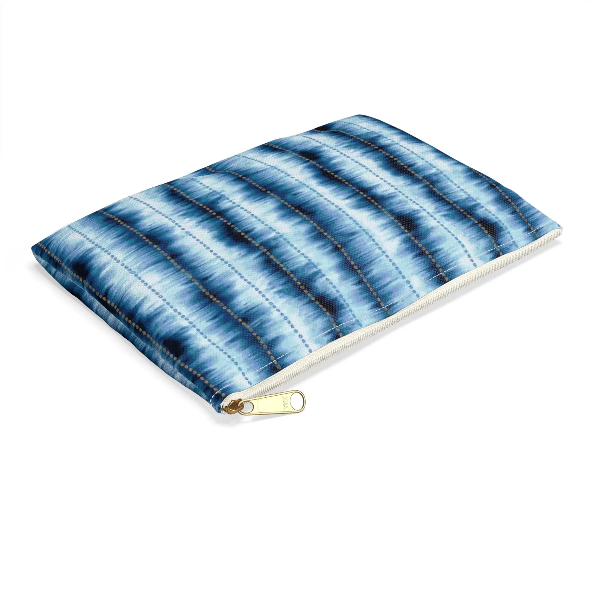 Hakone Mist Shibori Flat Pouch - The Global Wanderer
