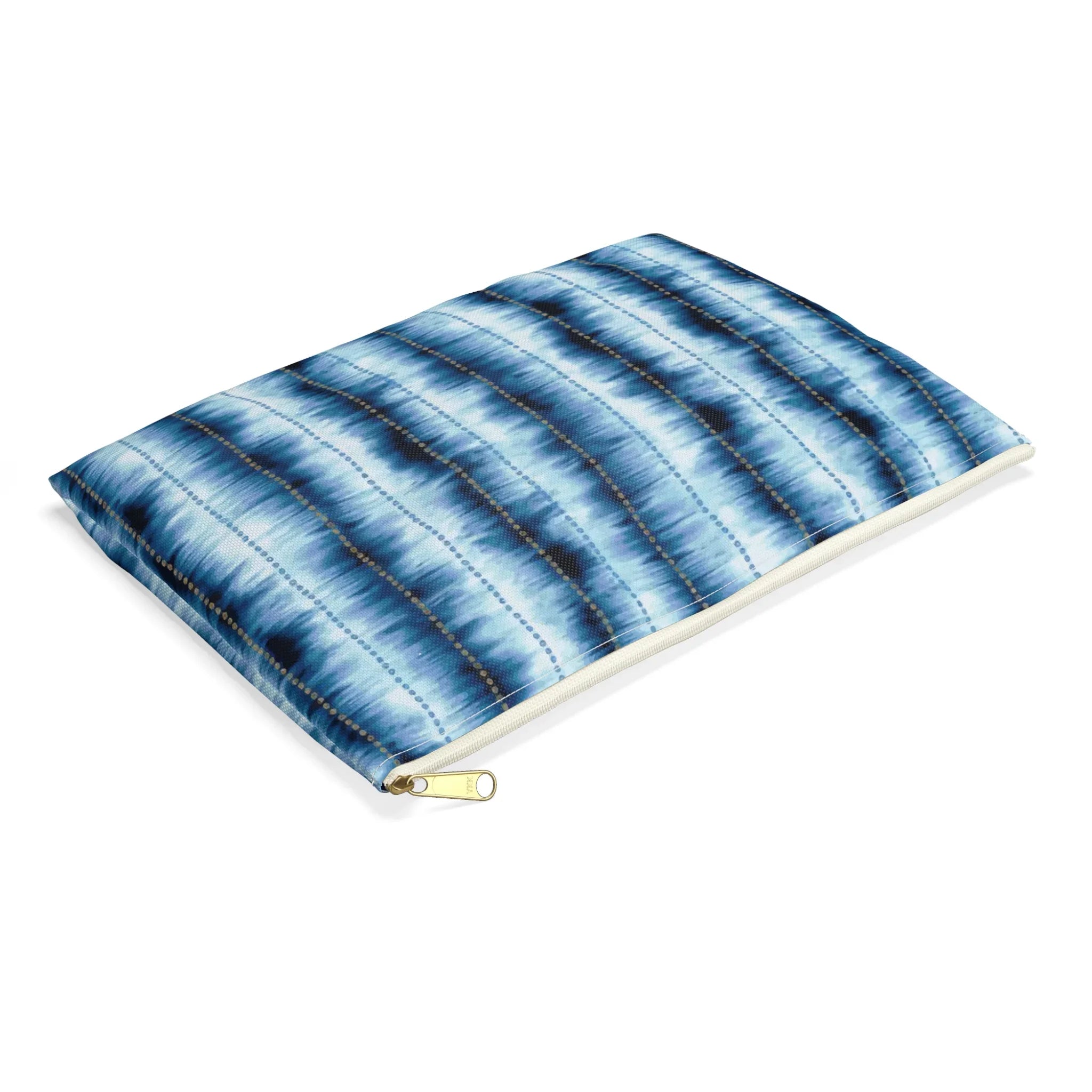 Hakone Mist Shibori Flat Pouch - The Global Wanderer