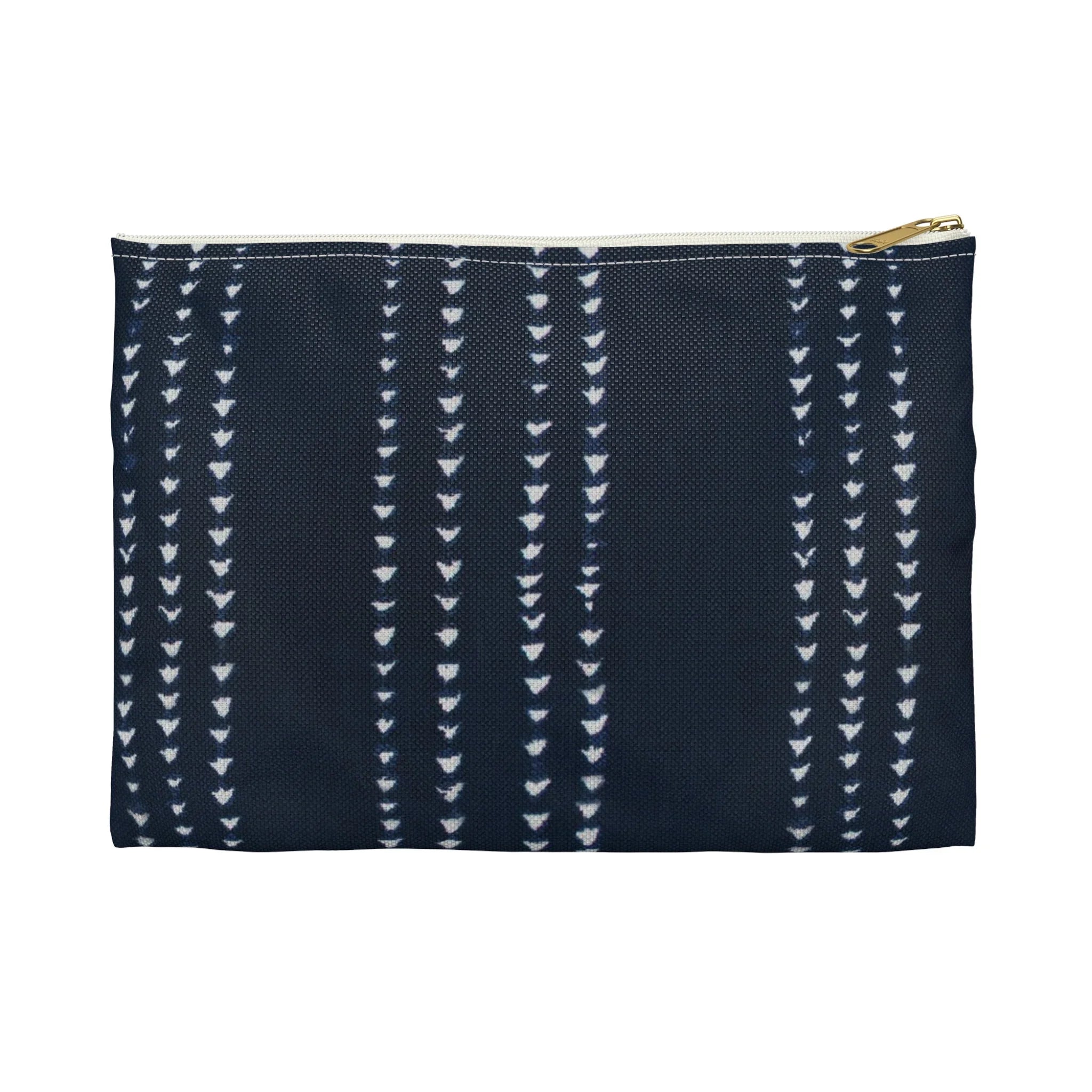 Kyoto Indigo Shibori Flat Pouch - The Global Wanderer