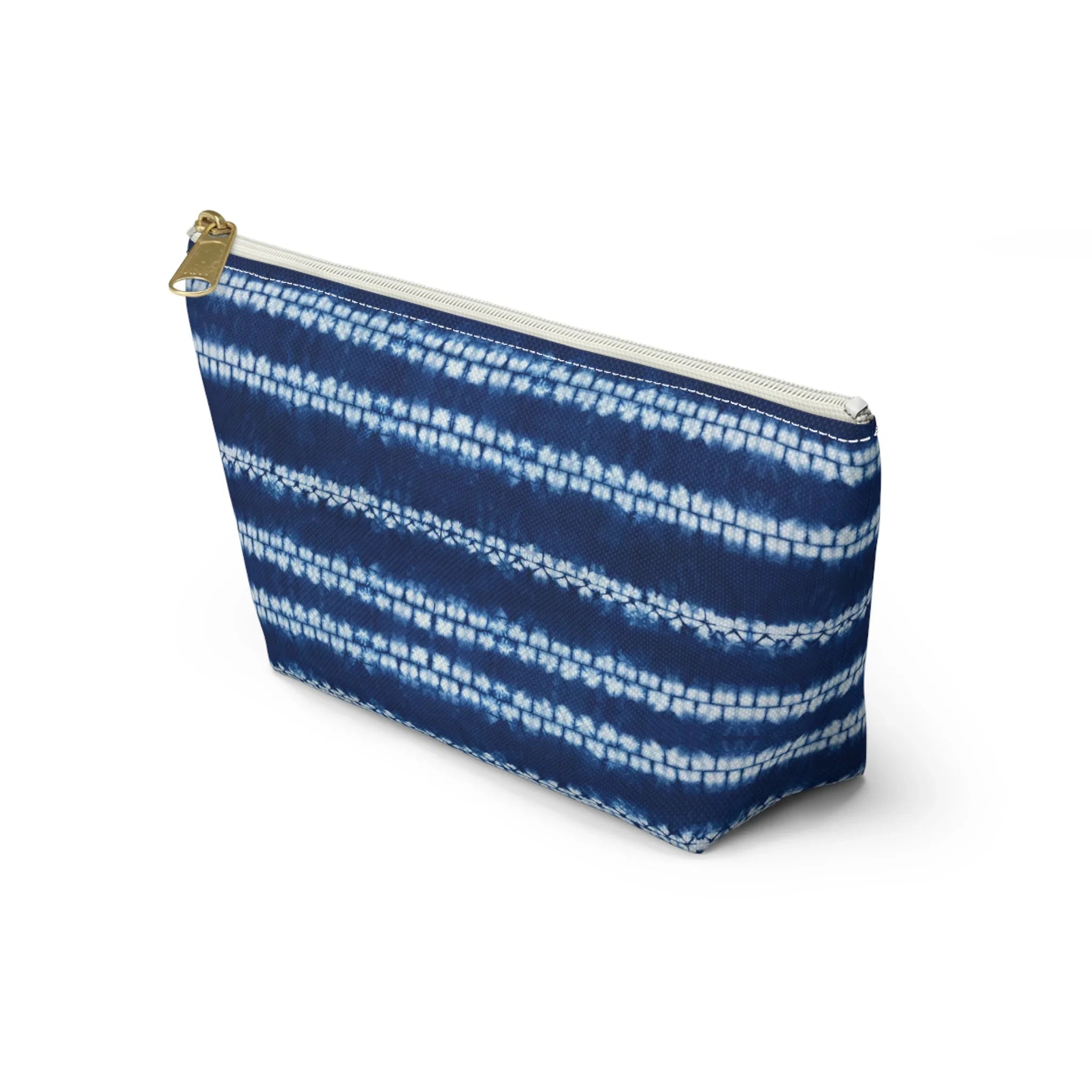 Osaka Wave Shibori Pouch - The Global Wanderer