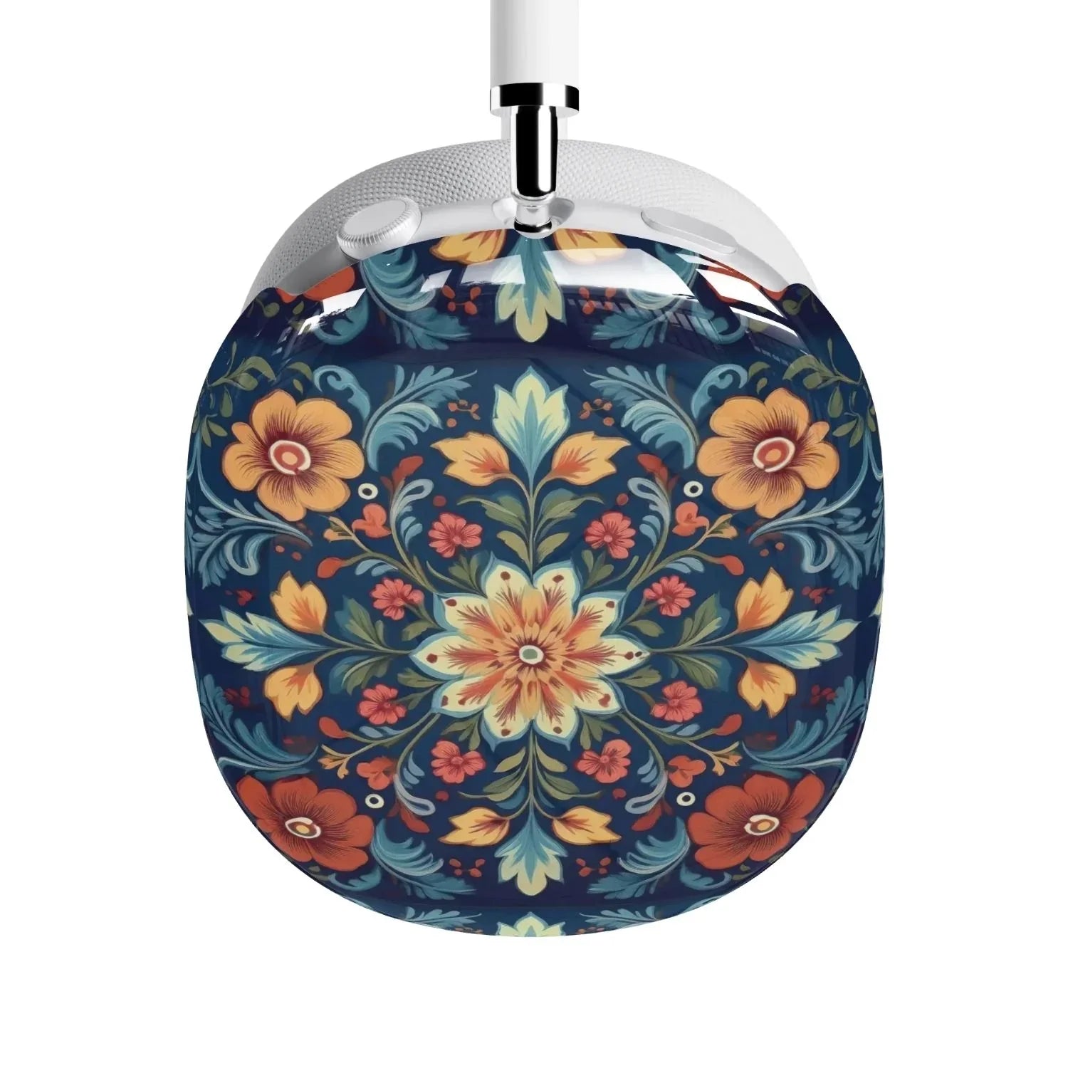 Norwegian Rosemaling AirPods Max Case - The Global Wanderer