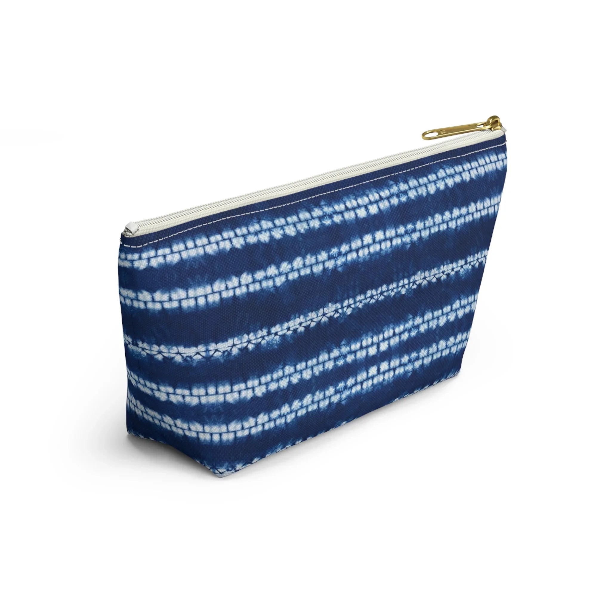 Osaka Wave Shibori Pouch - The Global Wanderer