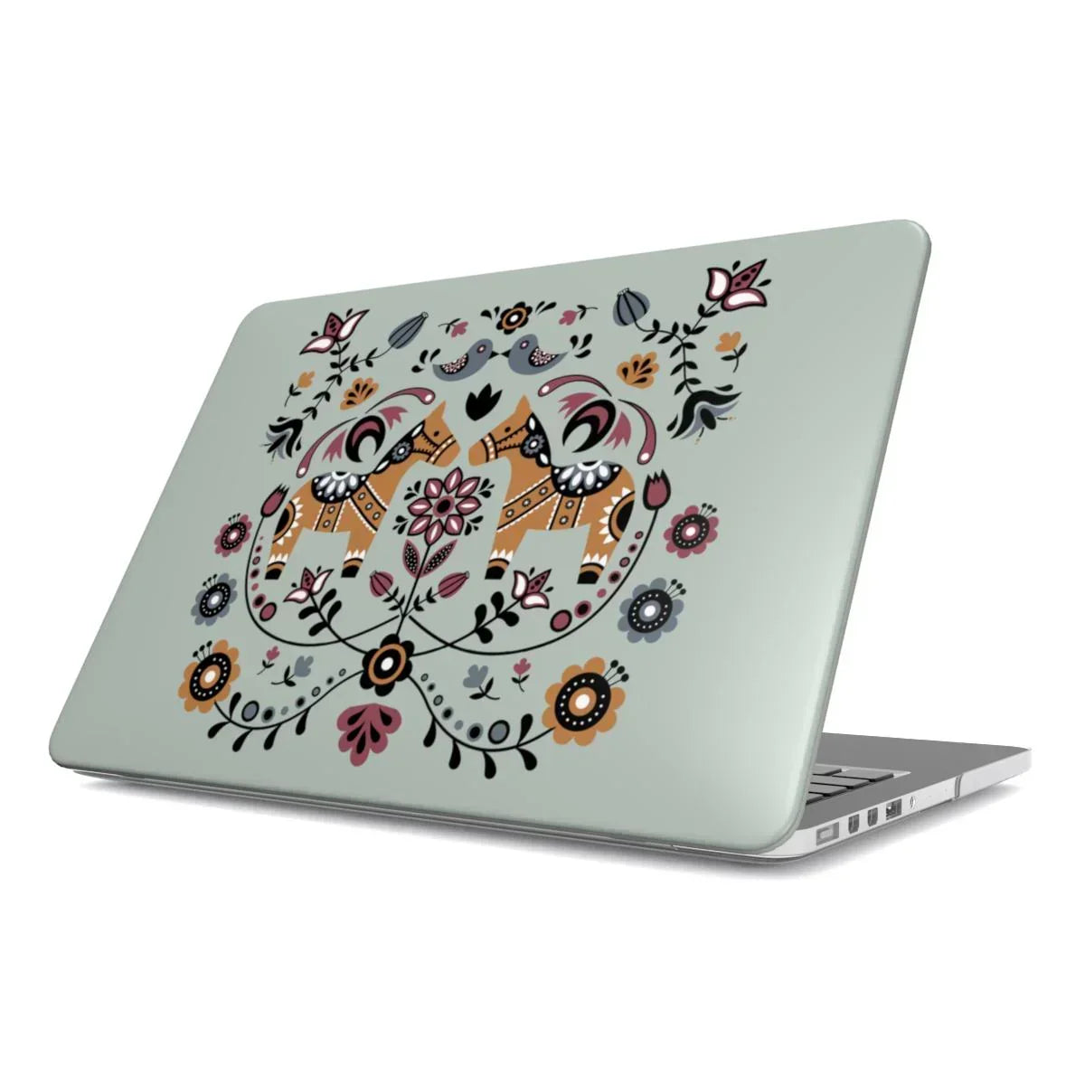 Swedish Dala Horse MacBook Case - The Global Wanderer