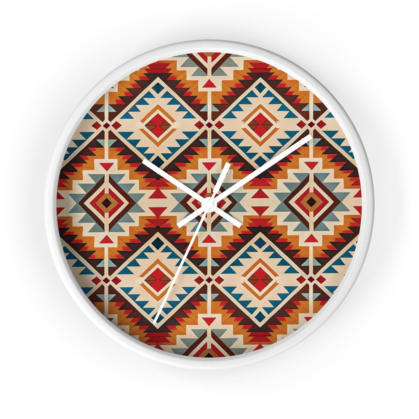 Native American Sunset Wall Clock - The Global Wanderer