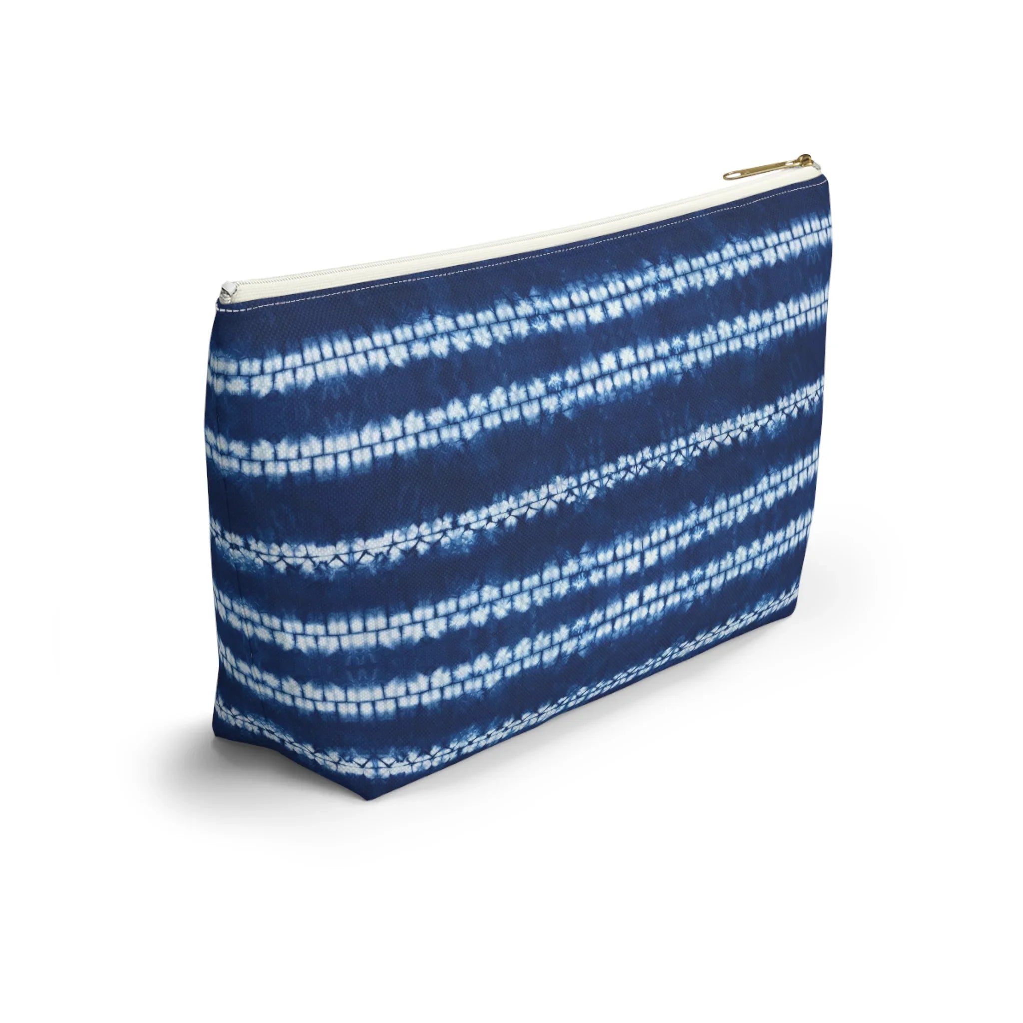 Osaka Wave Shibori Pouch - The Global Wanderer