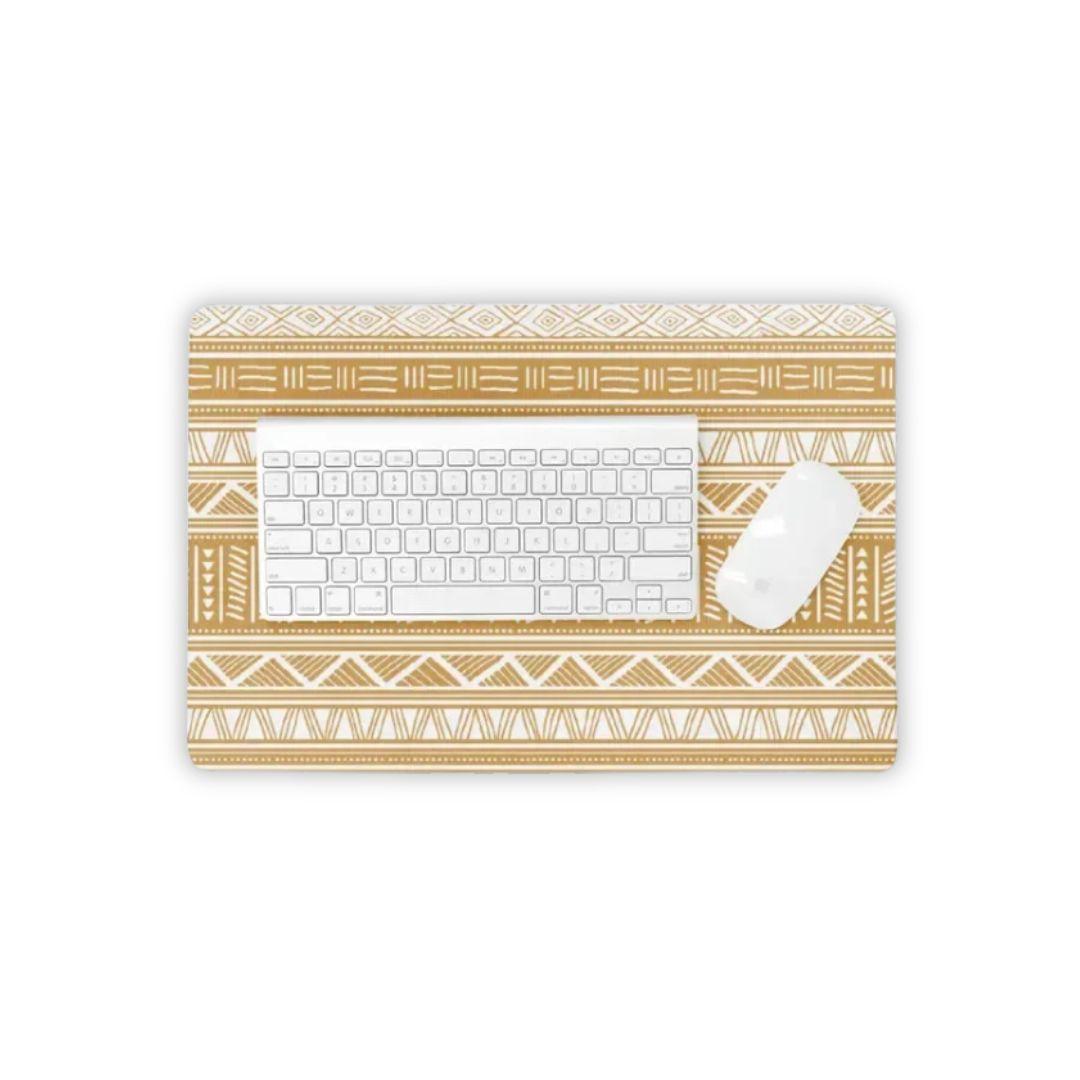 African Tribal Print Desk Mat - The Global Wanderer