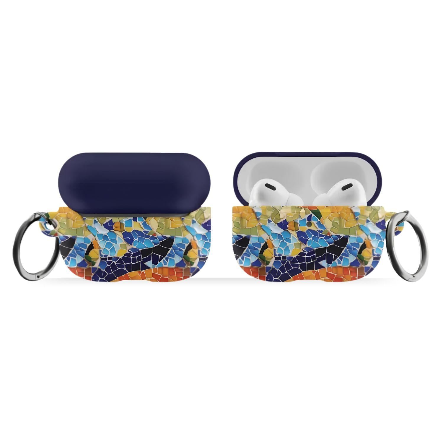 Barcelona Colors Mosaic AirPods Pro Case - The Global Wanderer