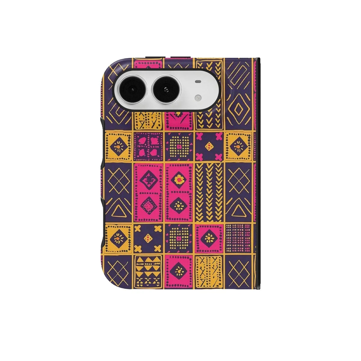 Cape Coast Kente Cloth iPhone Duo Case - The Global Wanderer