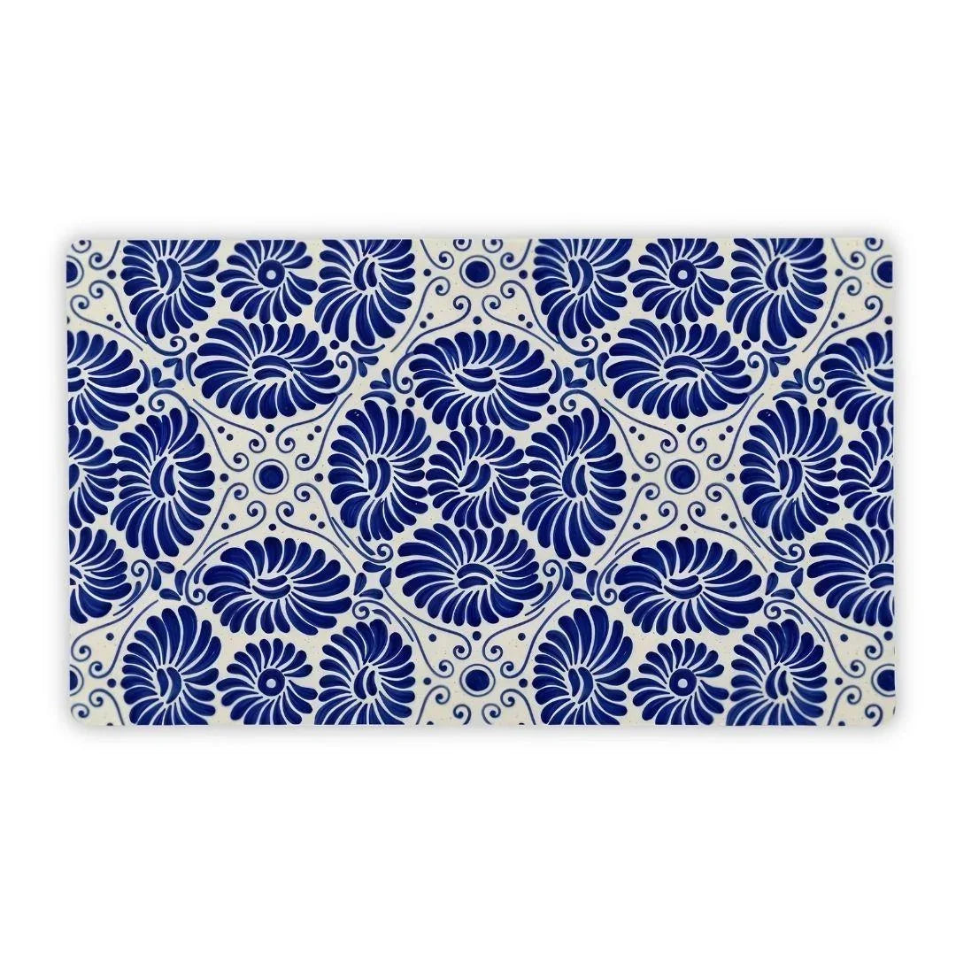Cholula Talavera Tile Desk Mat - The Global Wanderer