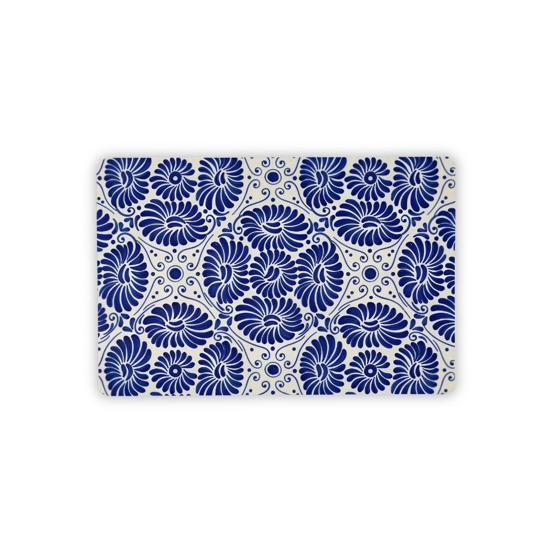 Cholula Talavera Tile Desk Mat - The Global Wanderer