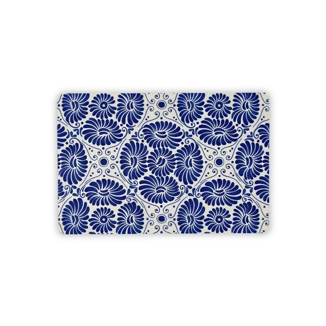 Cholula Talavera Tile Desk Mat - The Global Wanderer
