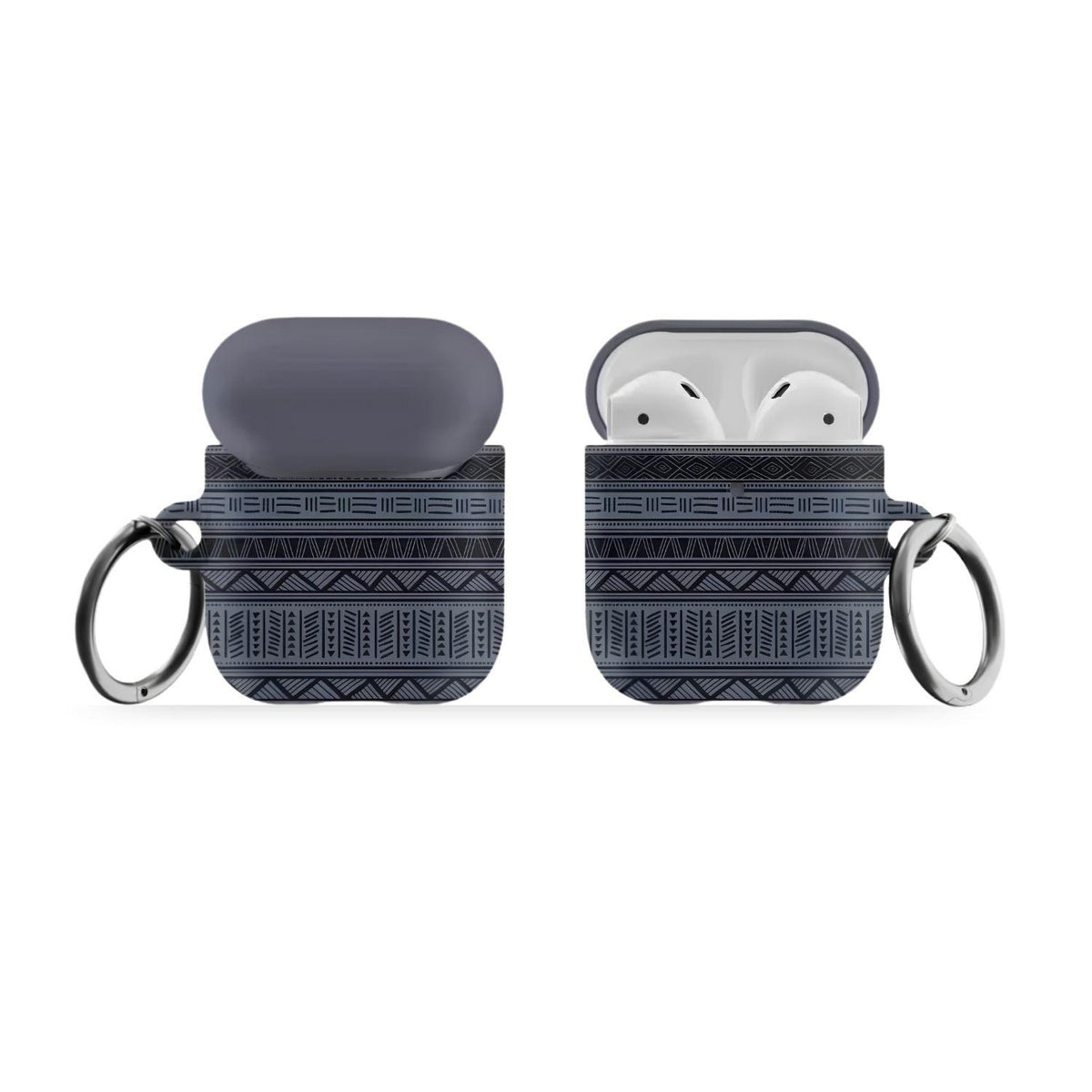 Dark Blue African Blanket AirPods Pro Case - The Global Wanderer