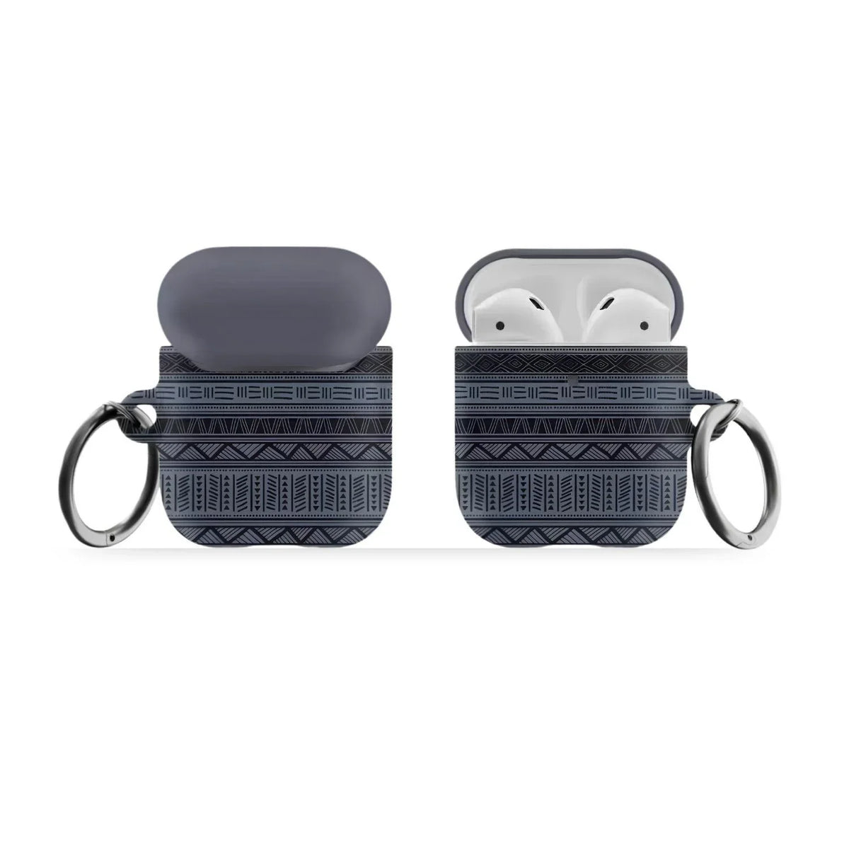 Dark Blue African Blanket AirPods Pro Case - The Global Wanderer