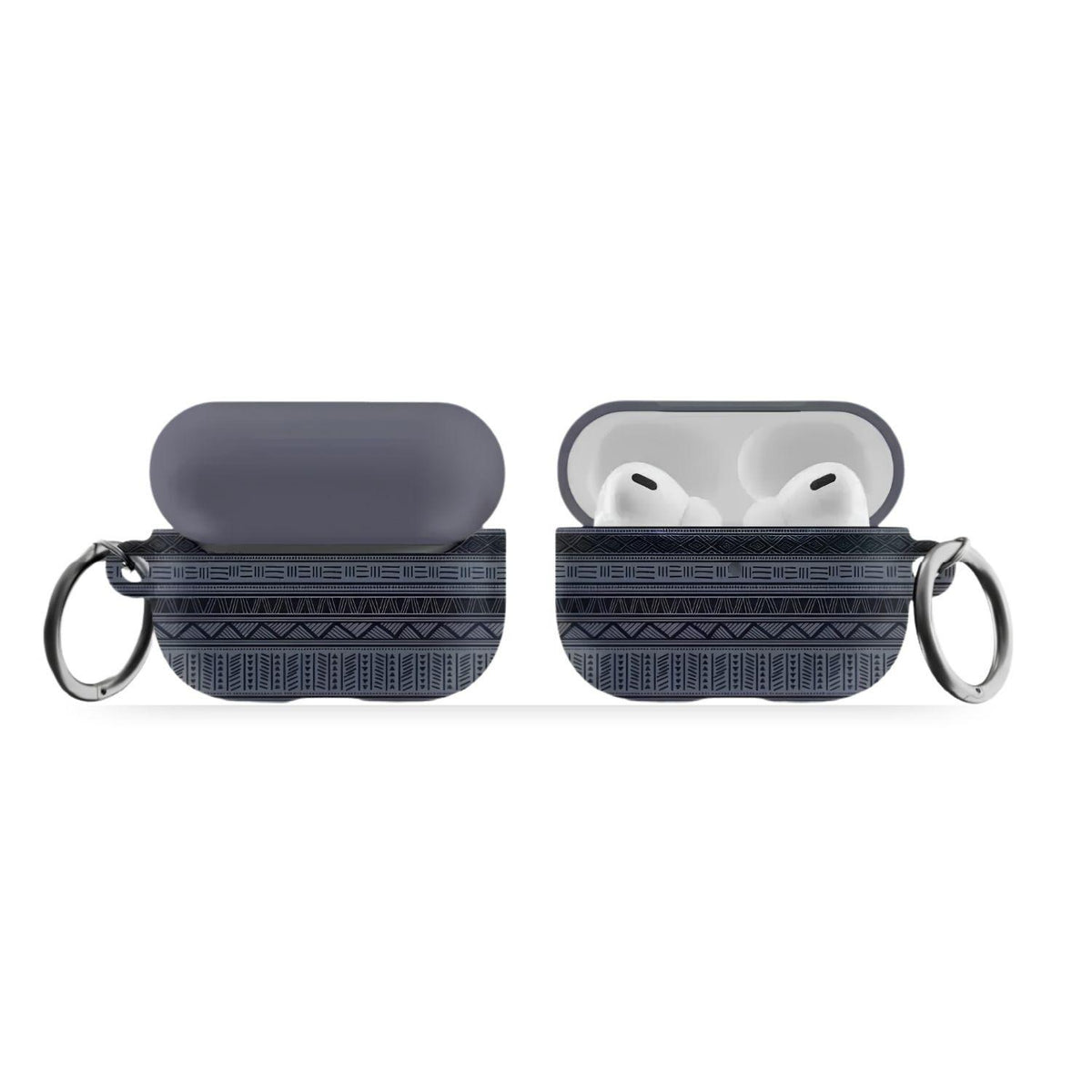 Dark Blue African Blanket AirPods Pro Case - The Global Wanderer