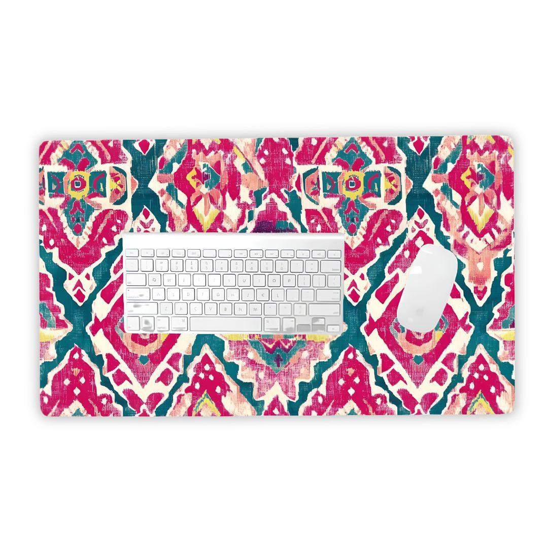 Istanbul Jewel Kilim Desk Mat - The Global Wanderer