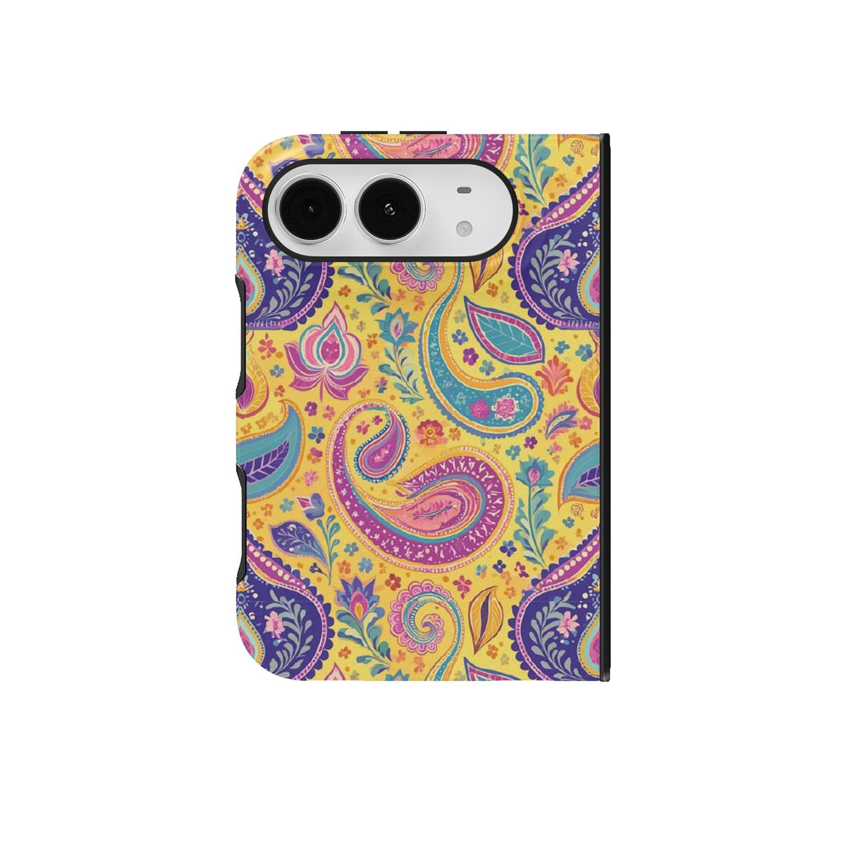 Jodhpur Saffron Paisley iPhone Duo Case - The Global Wanderer