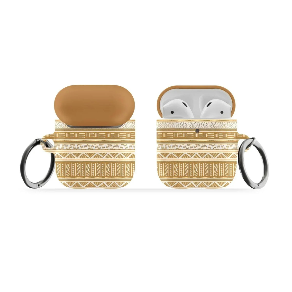 Light Yellow African Blanket AirPods Case - The Global Wanderer