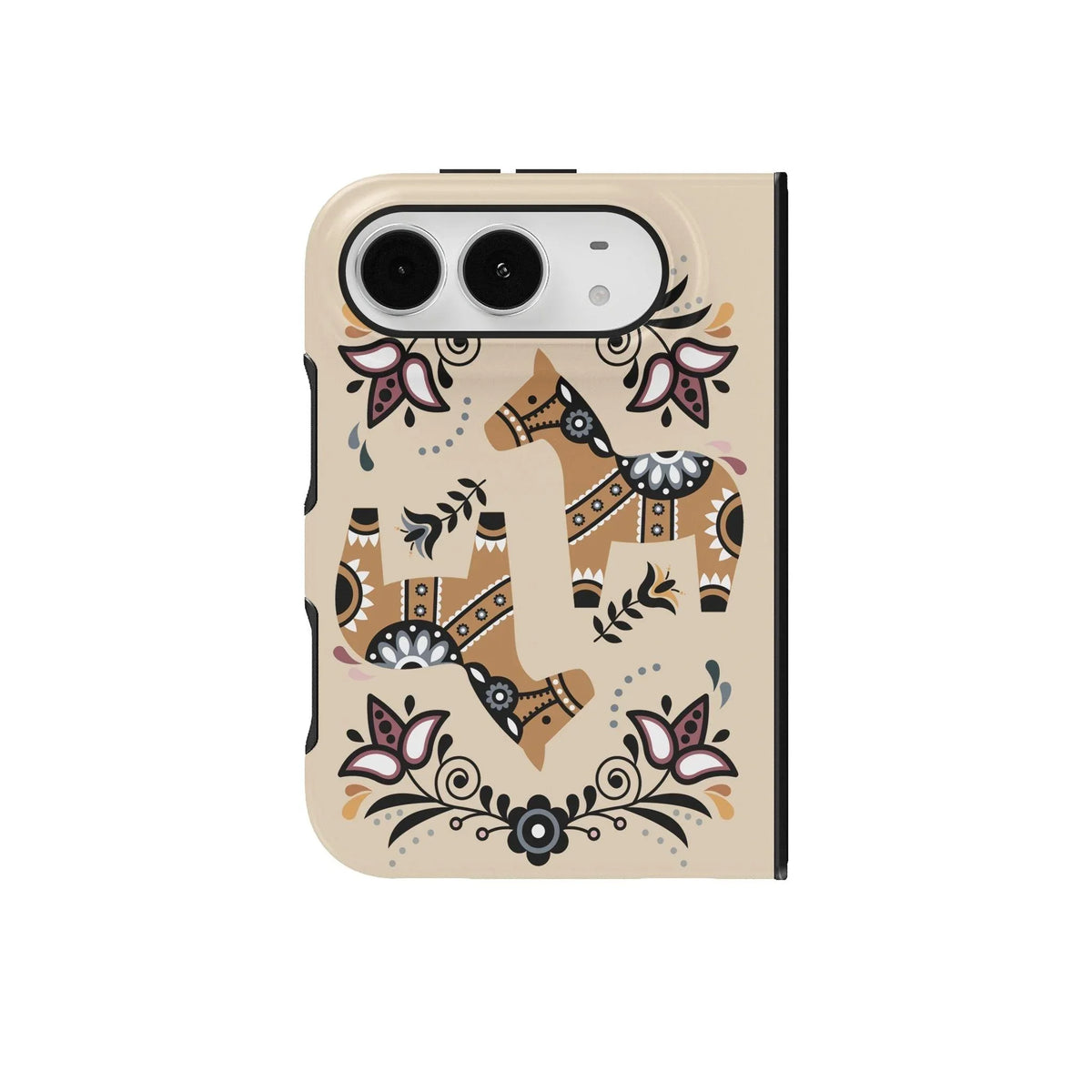 Midsommar Dala Horse iPhone Duo Case - The Global Wanderer
