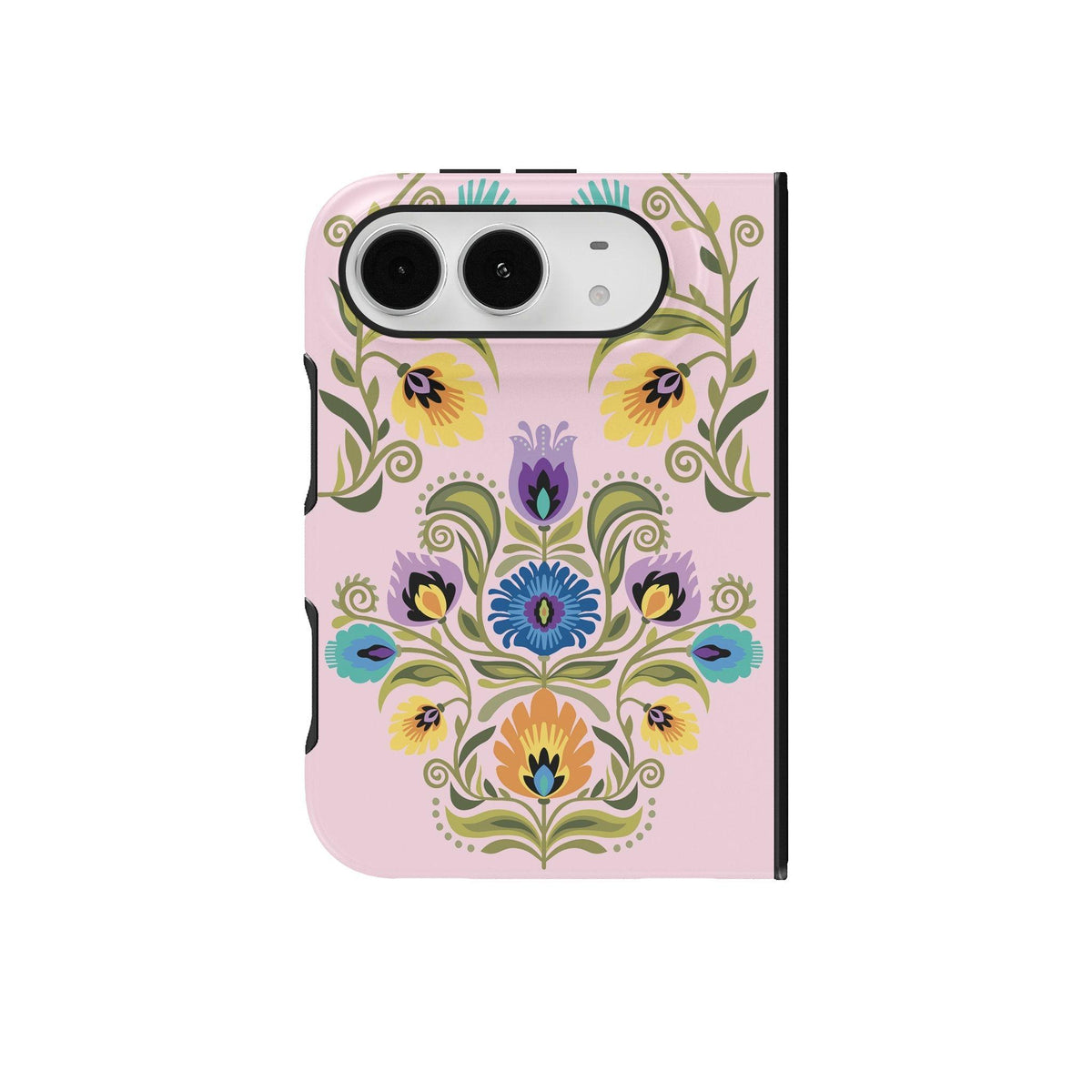 Poznań Petal Wycinanki iPhone Duo Case - The Global Wanderer
