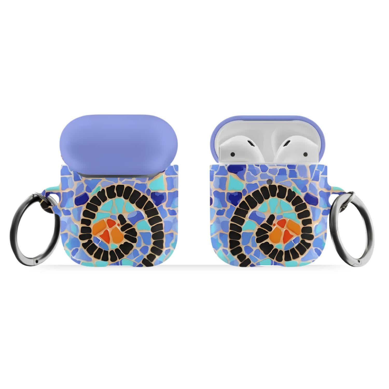 Reus Twirl Mosaic AirPods Case - The Global Wanderer