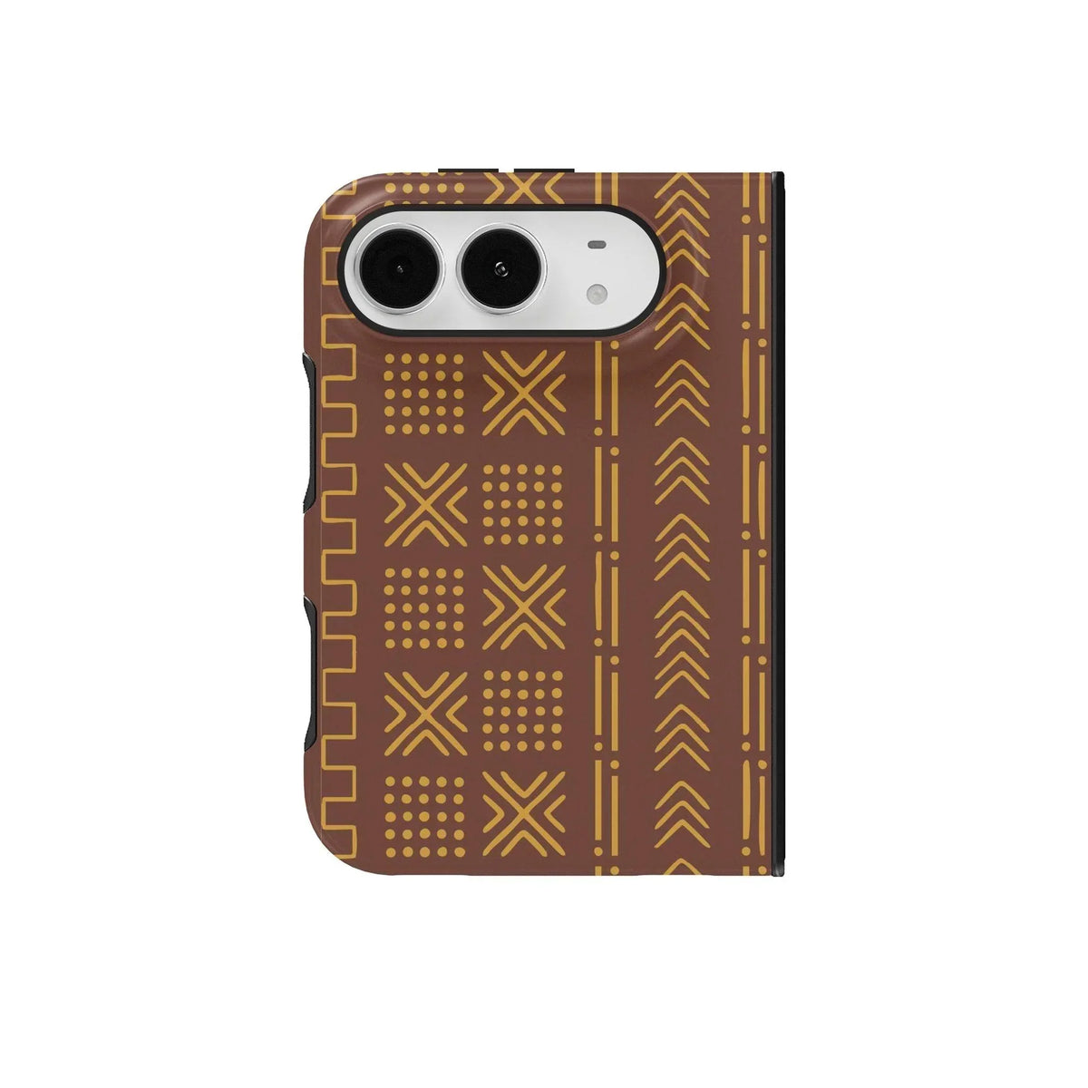 Ségou Clay Mud Cloth iPhone Duo Case - The Global Wanderer