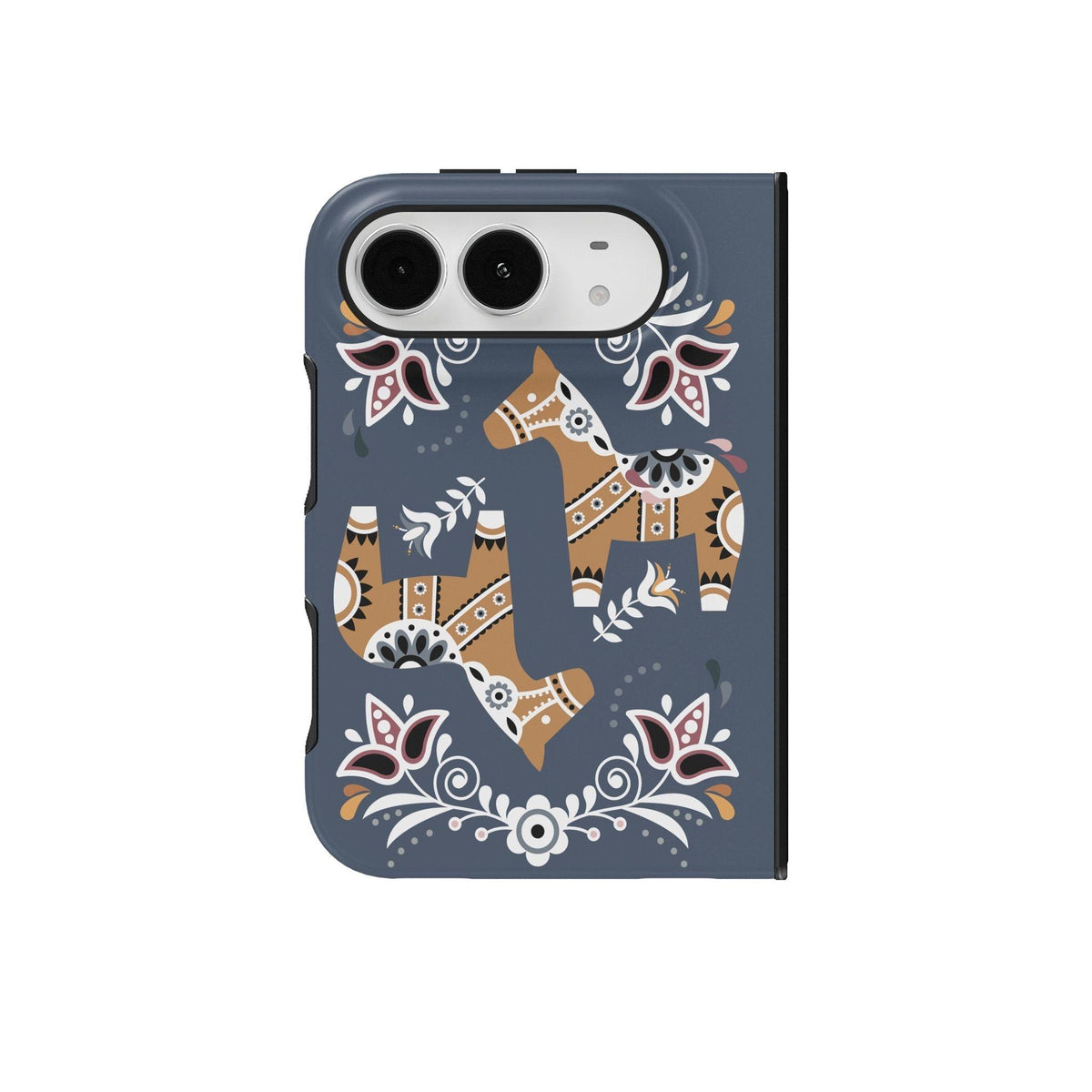 Skymning Dala Horse iPhone Duo Case - The Global Wanderer