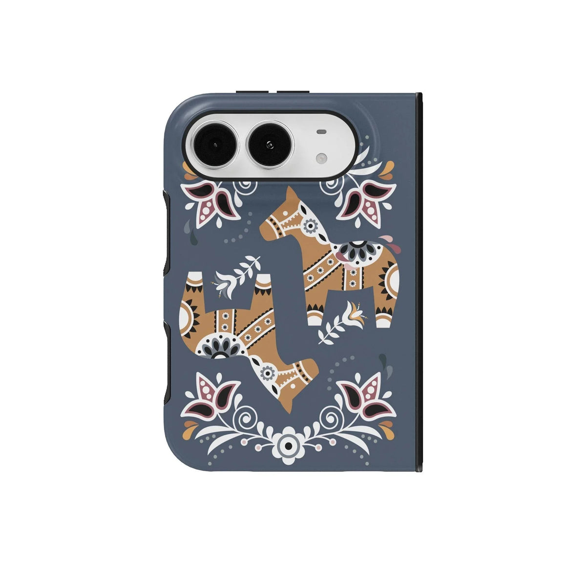 Skymning Dala Horse iPhone Duo Case - The Global Wanderer