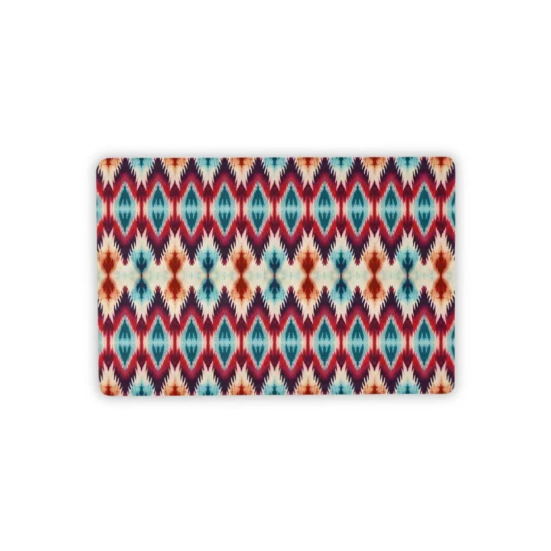 Surabaya Ember Ikat Desk Mat - The Global Wanderer
