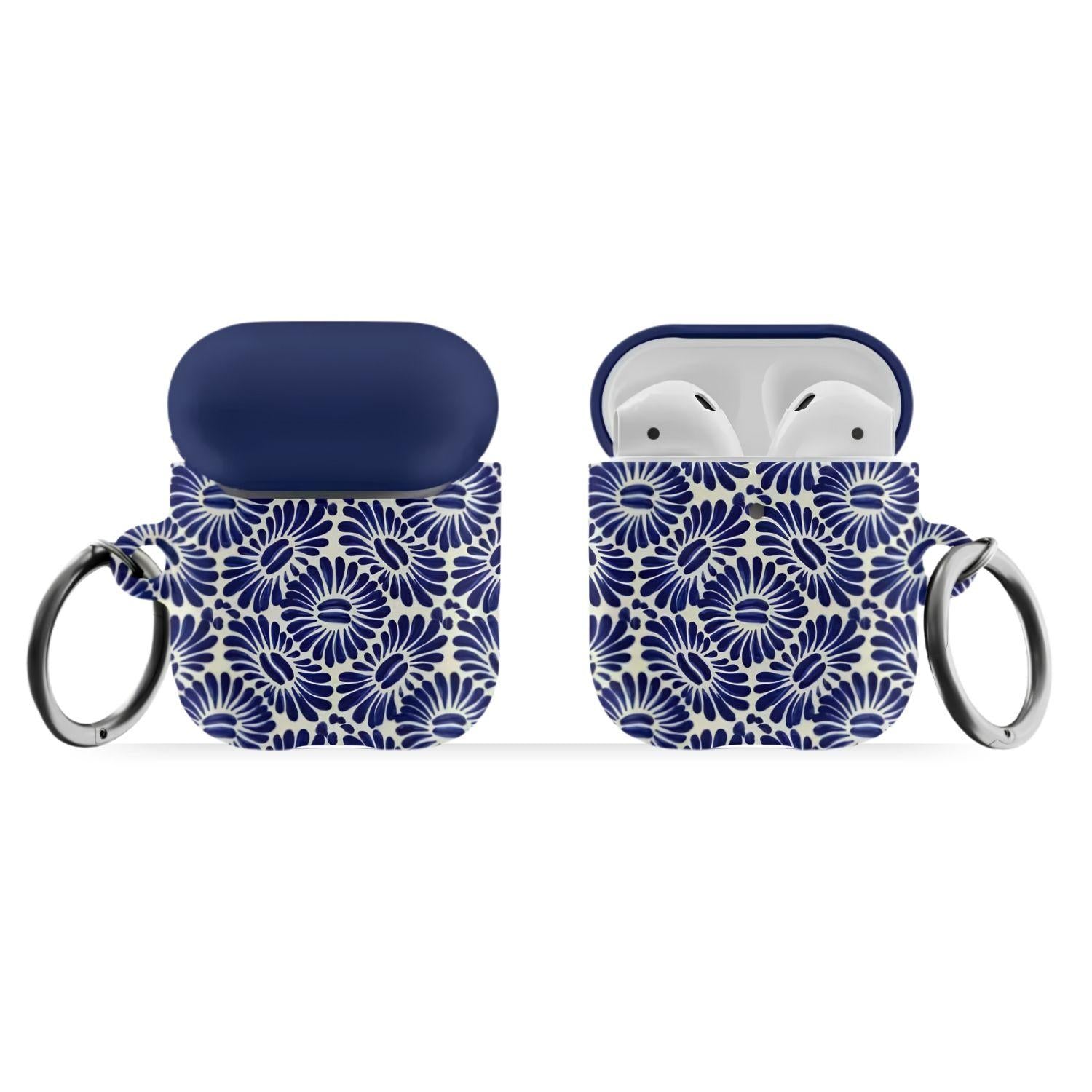 Tlaxcala Talavera Tile AirPods Case - The Global Wanderer
