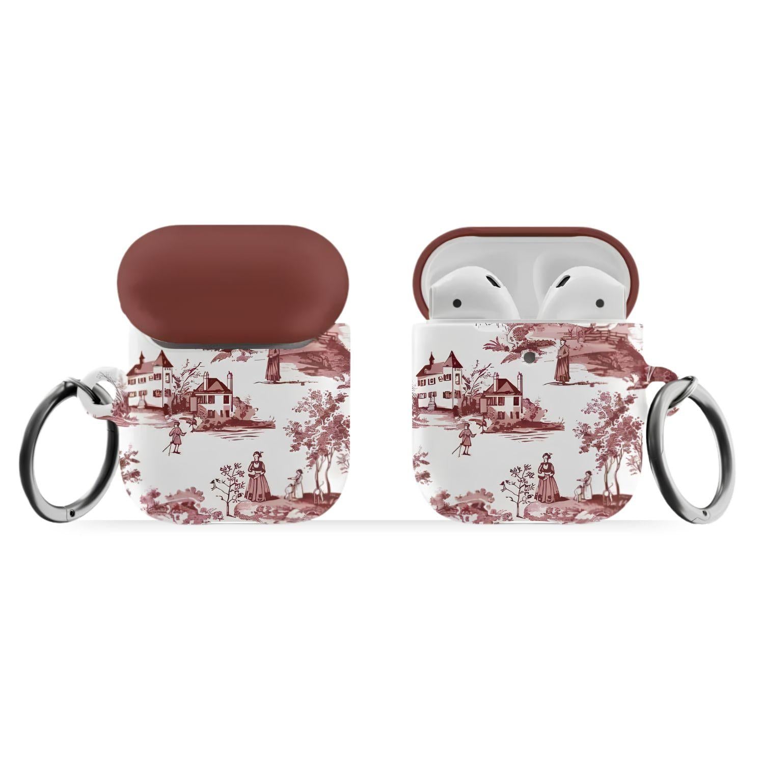 Toile de Rouen AirPods Case - The Global Wanderer