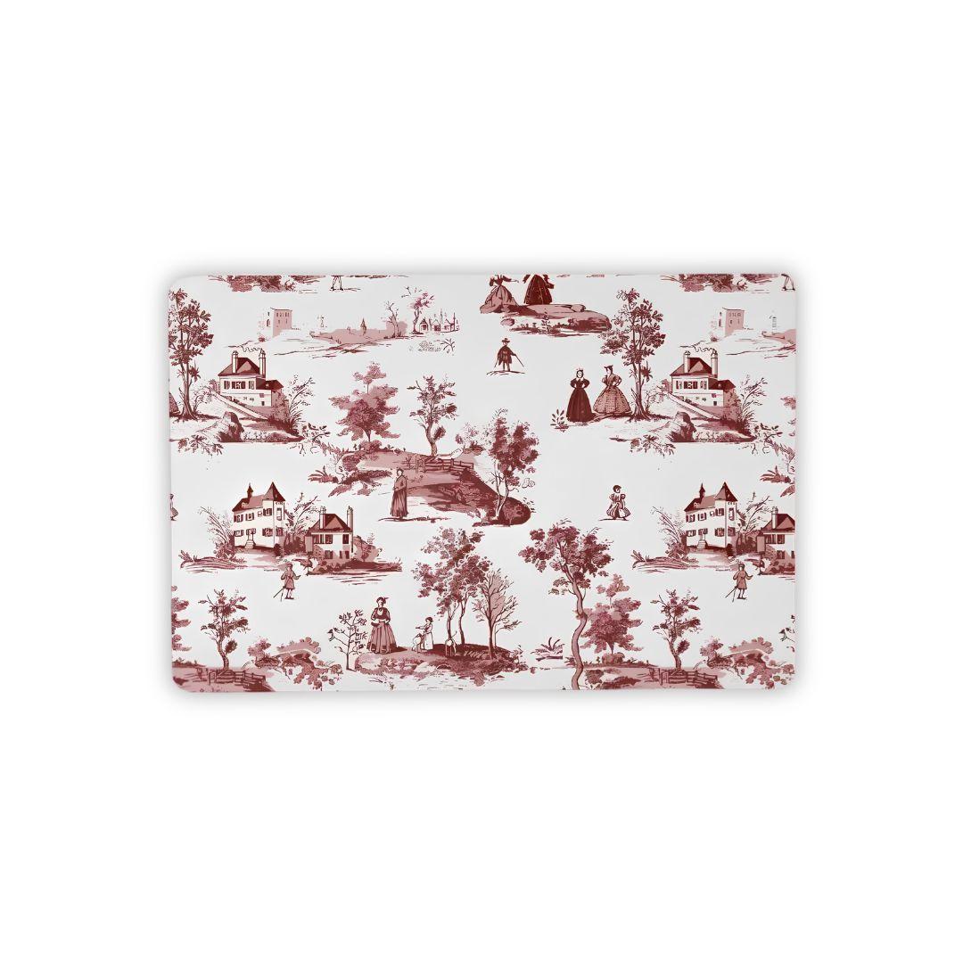 Toile de Rouen Desk Mat - The Global Wanderer