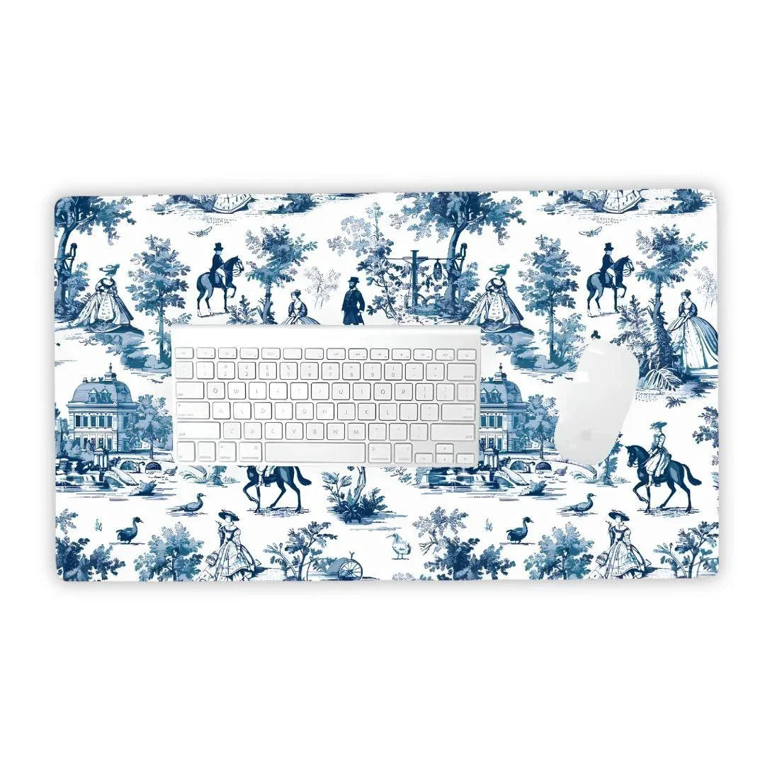 Toile de Versailles Desk Mat - The Global Wanderer