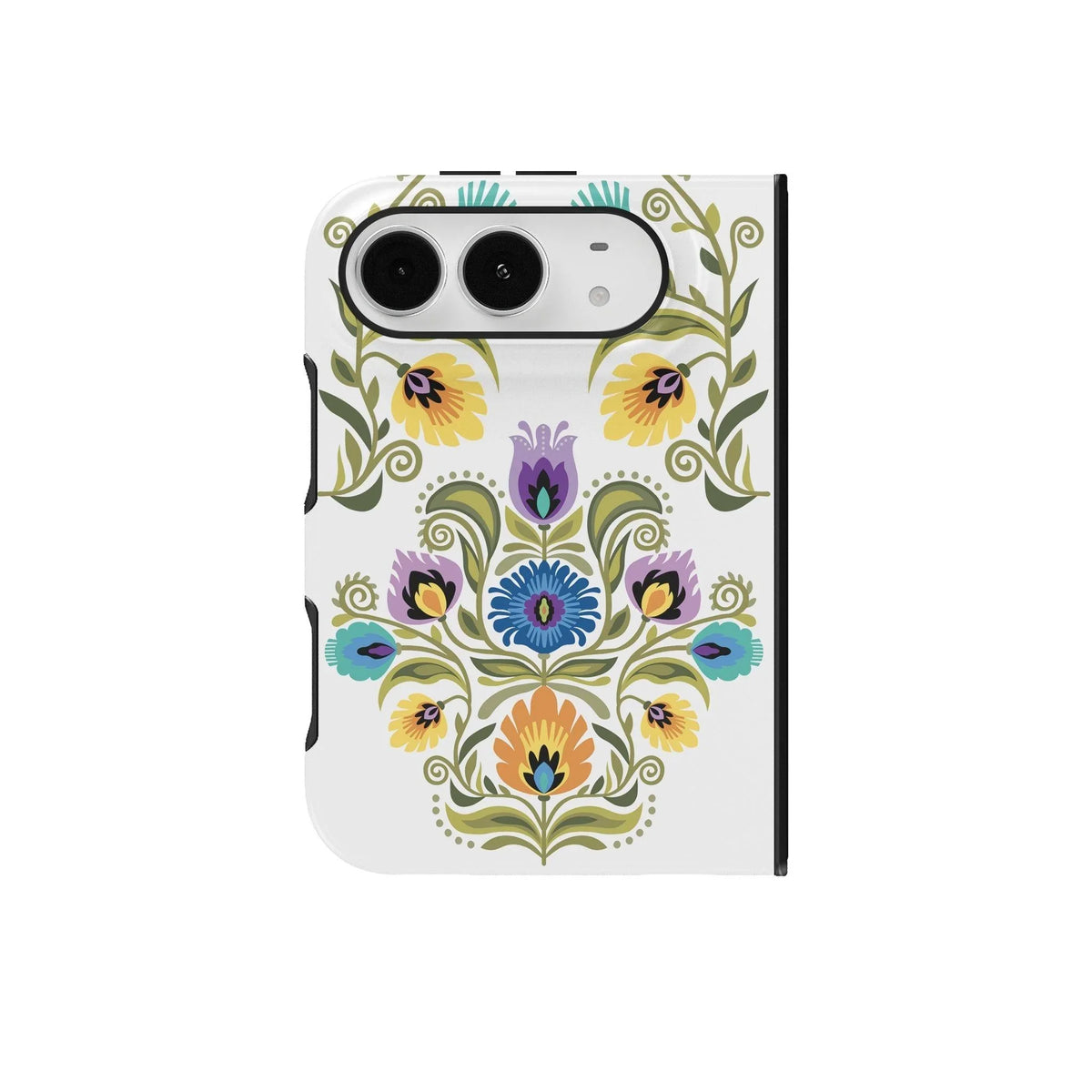 Wrocław Snow Wycinanki iPhone Duo Case - The Global Wanderer