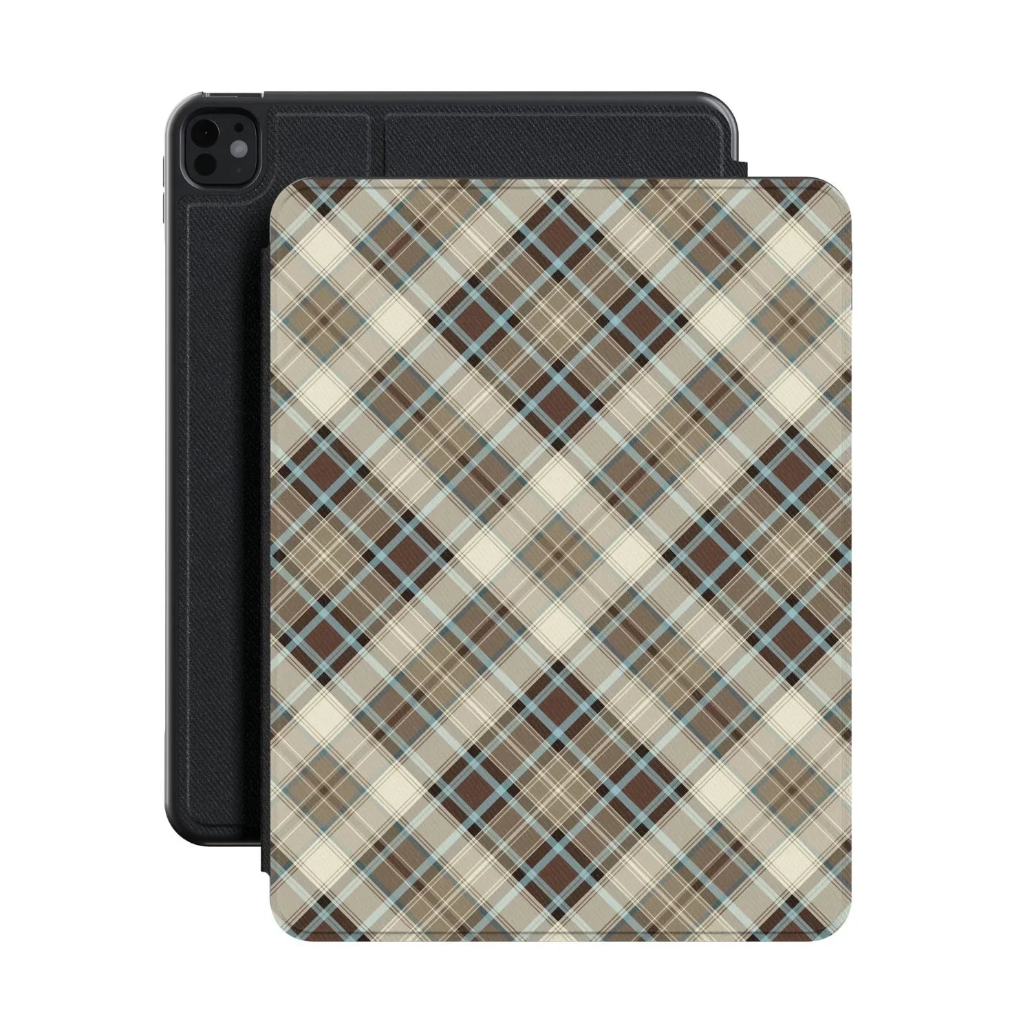 Aberdeen Oak Plaid iPad Case - The Global Wanderer