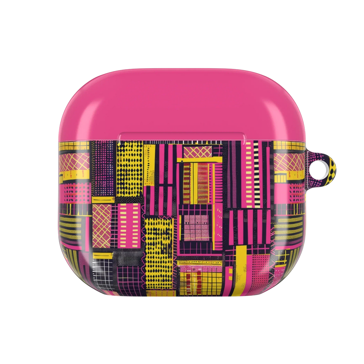 Accra Blush Kente Cloth AirPods 4 Case - The Global Wanderer