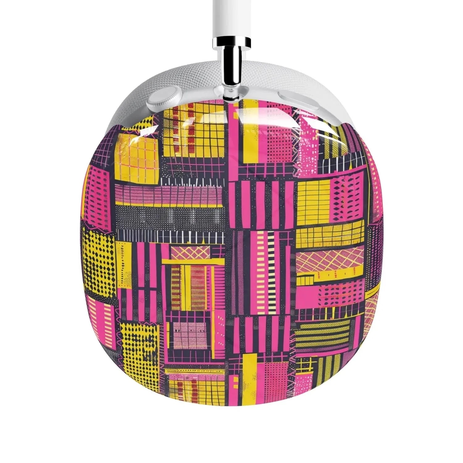 Accra Blush Kente Cloth AirPods Max Case - The Global Wanderer