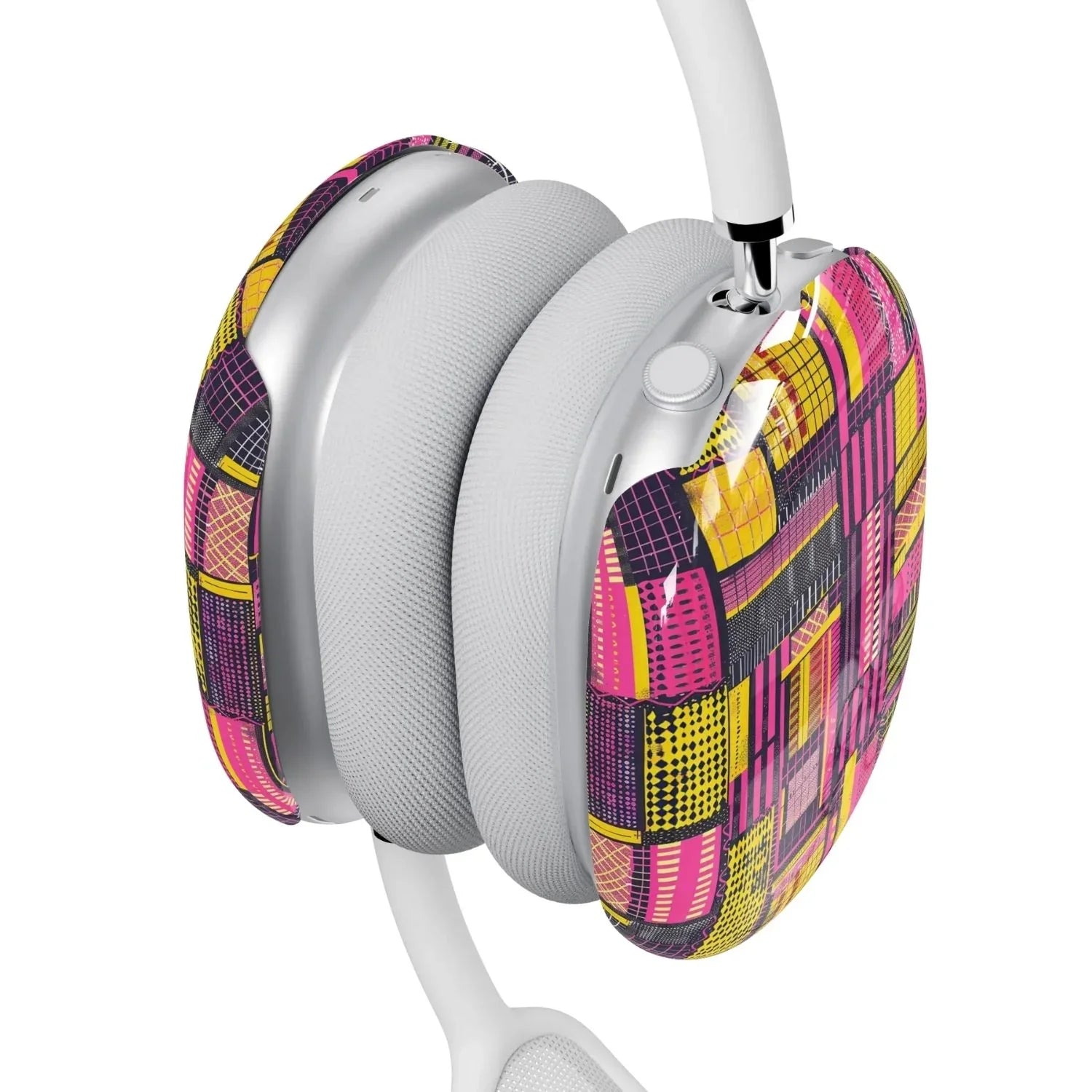 Accra Blush Kente Cloth AirPods Max Case - The Global Wanderer