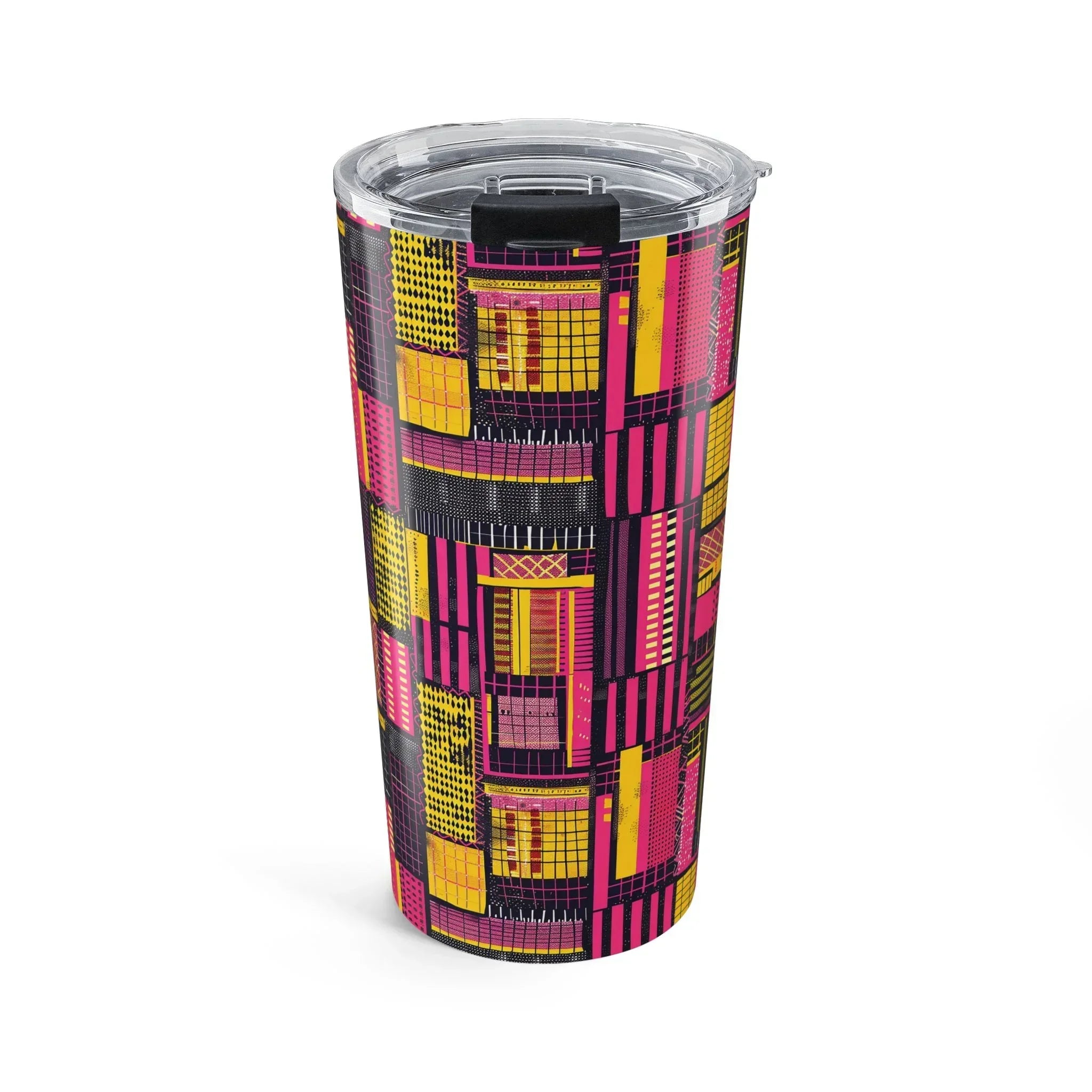 Accra Blush Kente Cloth Tumbler - The Global Wanderer