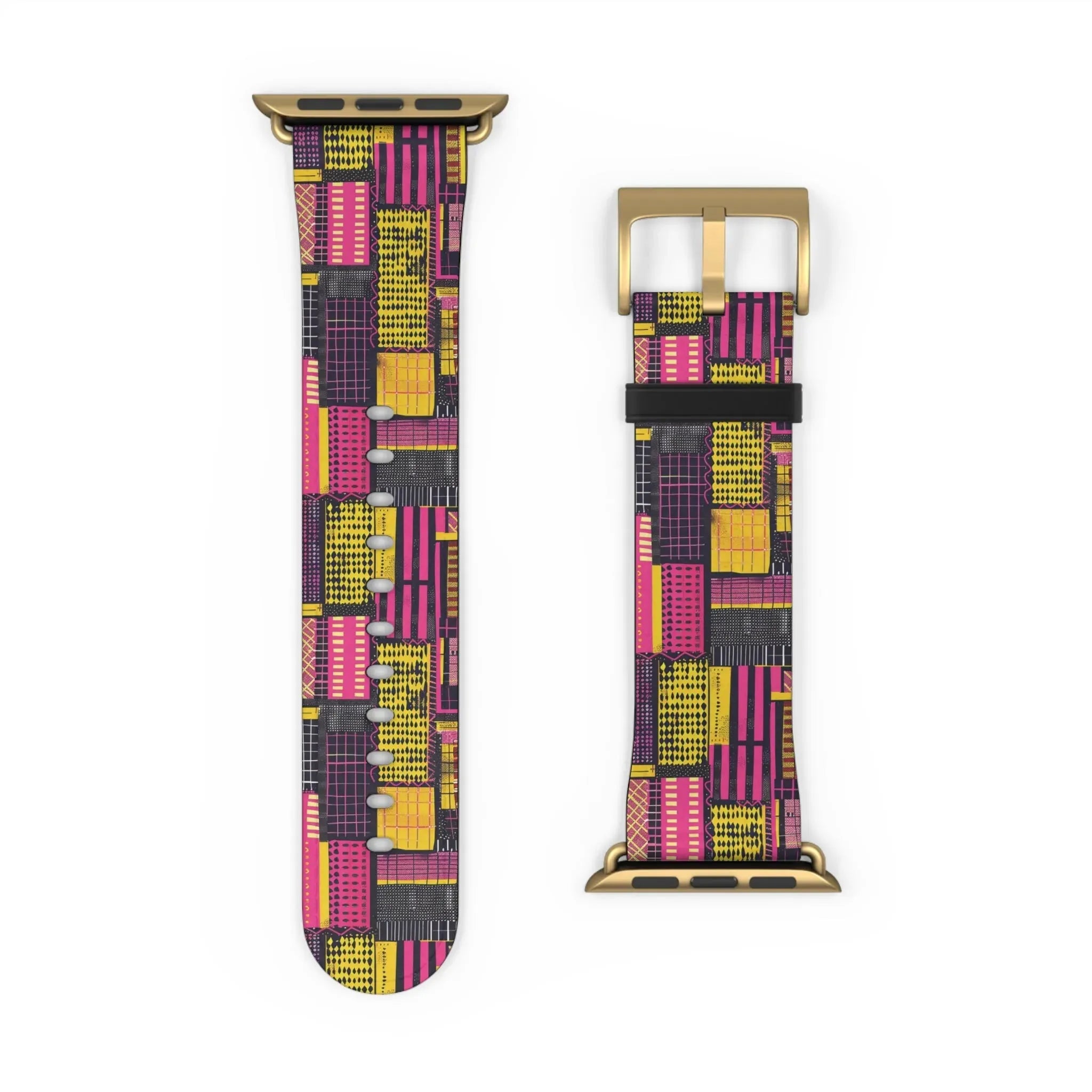 Ghanaian Kente Cloth Watch Band - The Global Wanderer