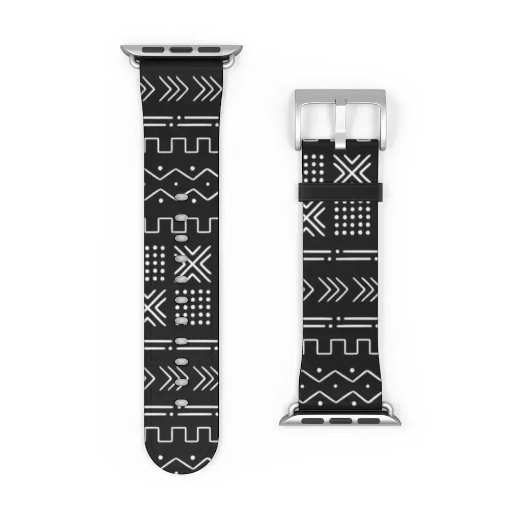 Bamako Night Mud Cloth Apple Watch Band - The Global Wanderer