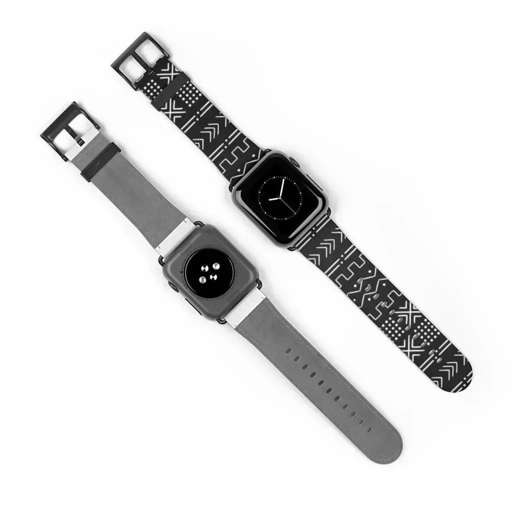 Bamako Night Mud Cloth Apple Watch Band - The Global Wanderer