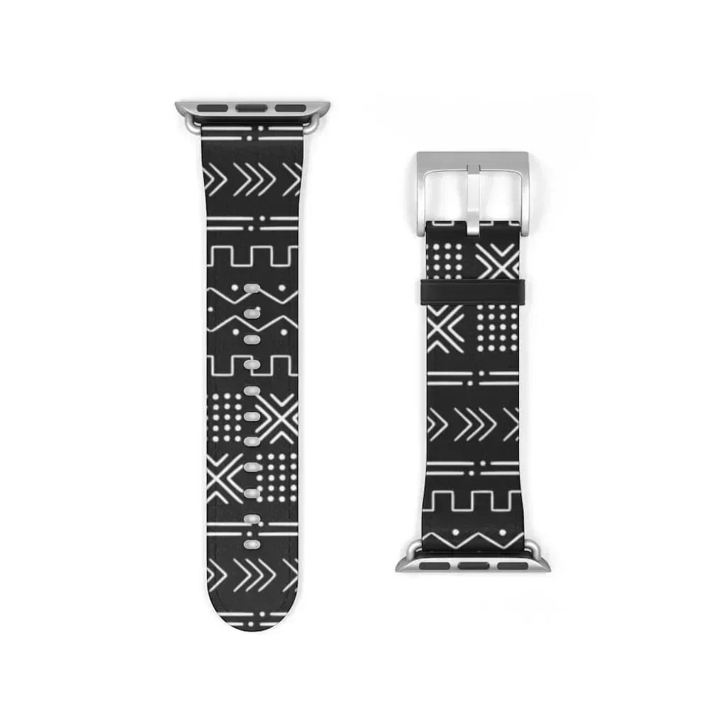 Bamako Night Mud Cloth Apple Watch Band - The Global Wanderer