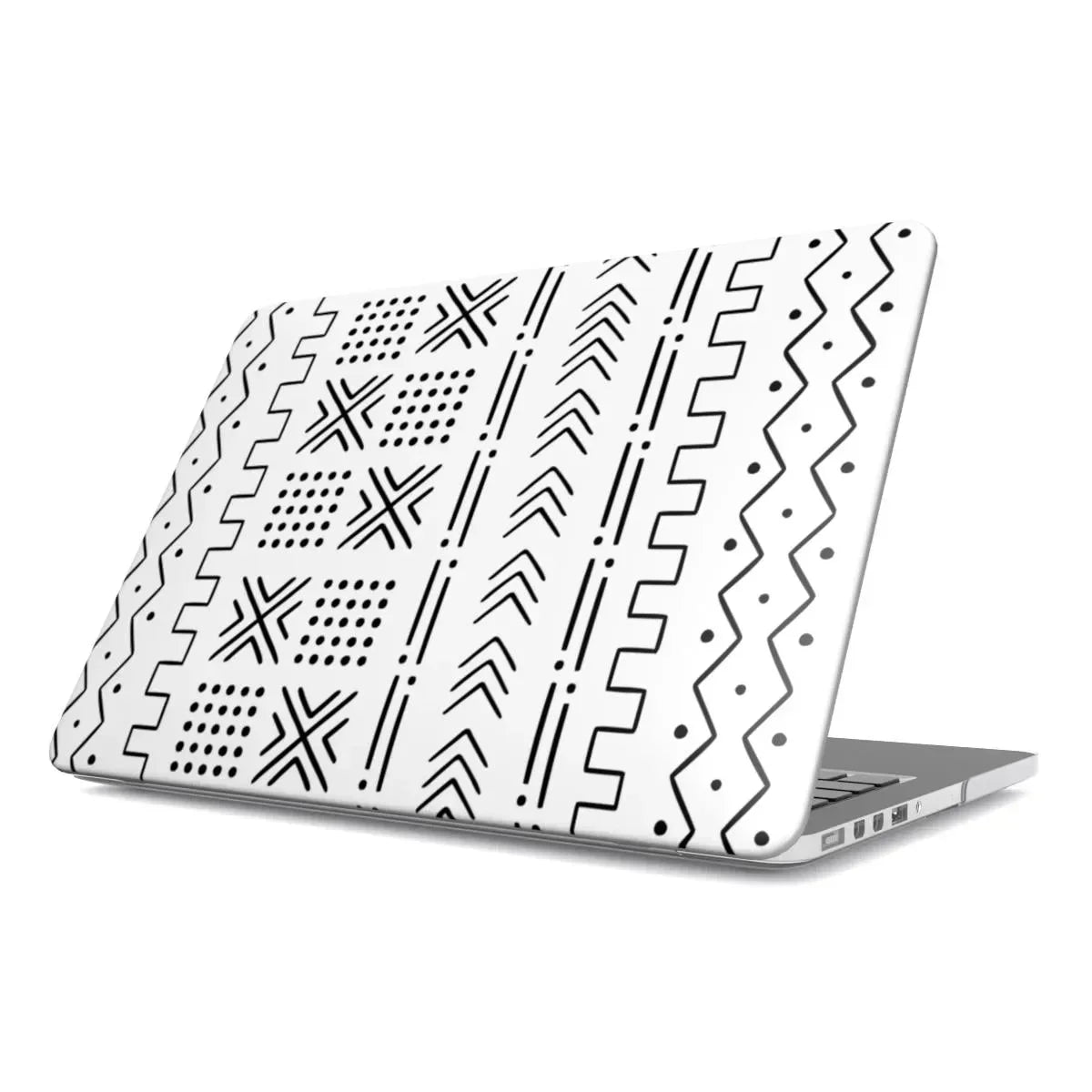 Djenné Ivory Mud Cloth MacBook Case - The Global Wanderer