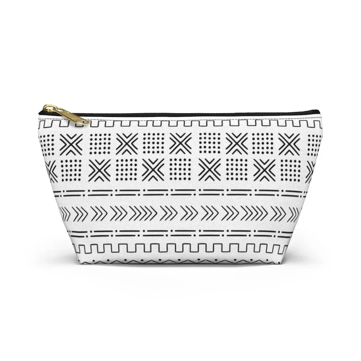 African Mud Cloth Print Pouch - The Global Wanderer