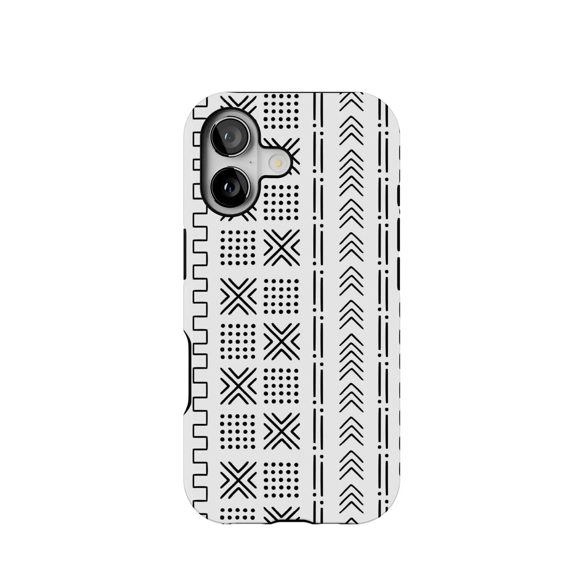 Djenné Ivory Mud Cloth iPhone Case - The Global Wanderer