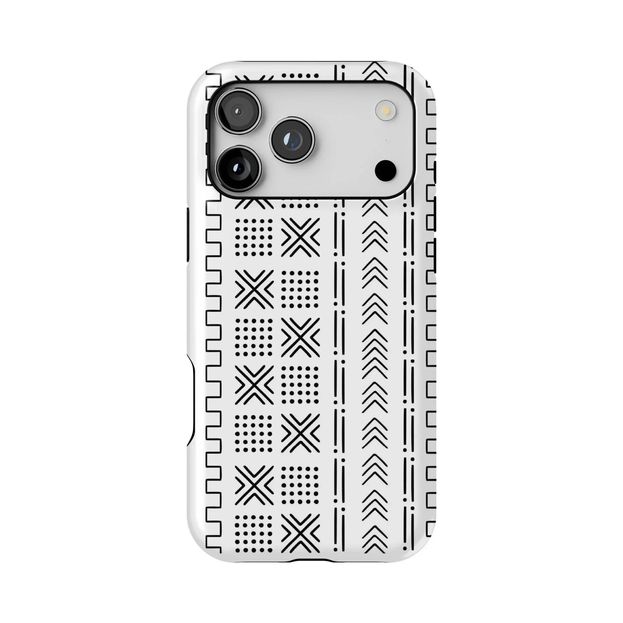 African Mud Cloth Tough iPhone Case - The Global Wanderer