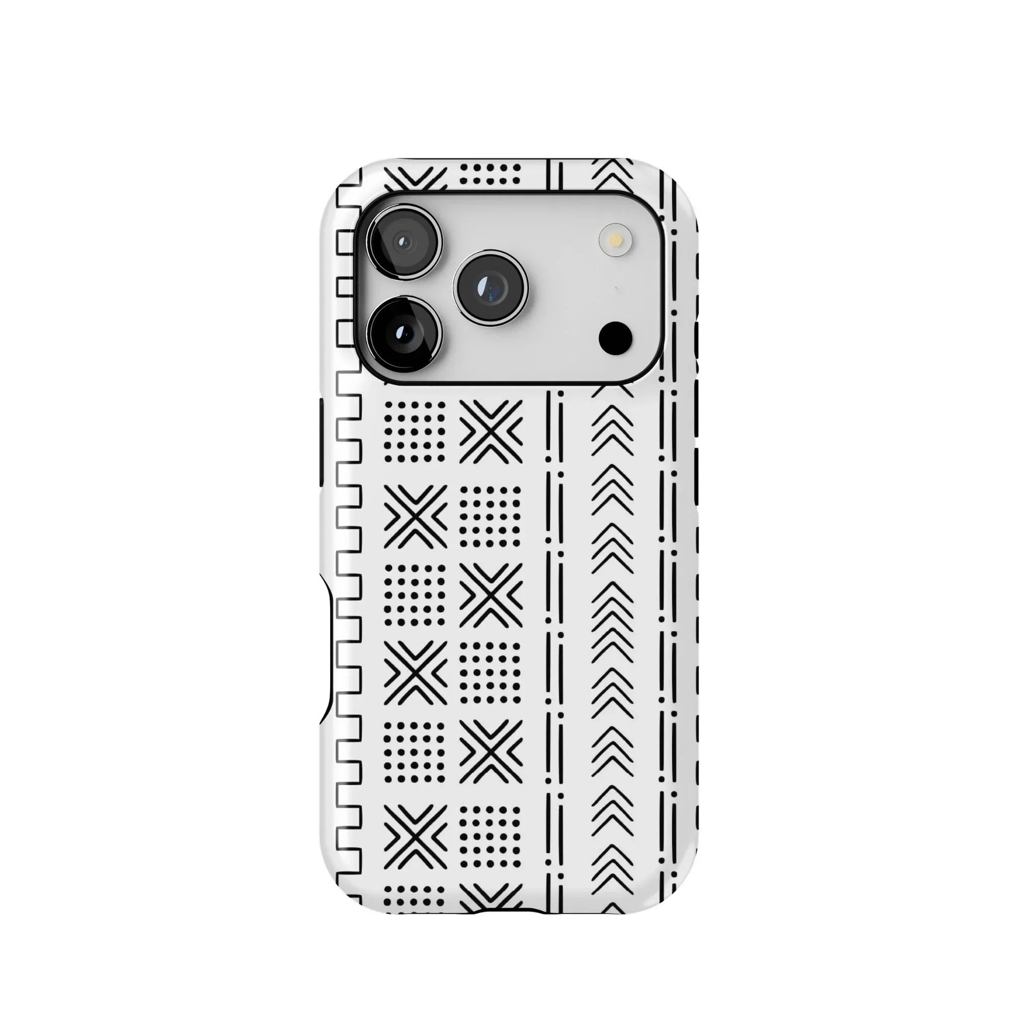 Djenné Ivory Mud Cloth iPhone Case - The Global Wanderer
