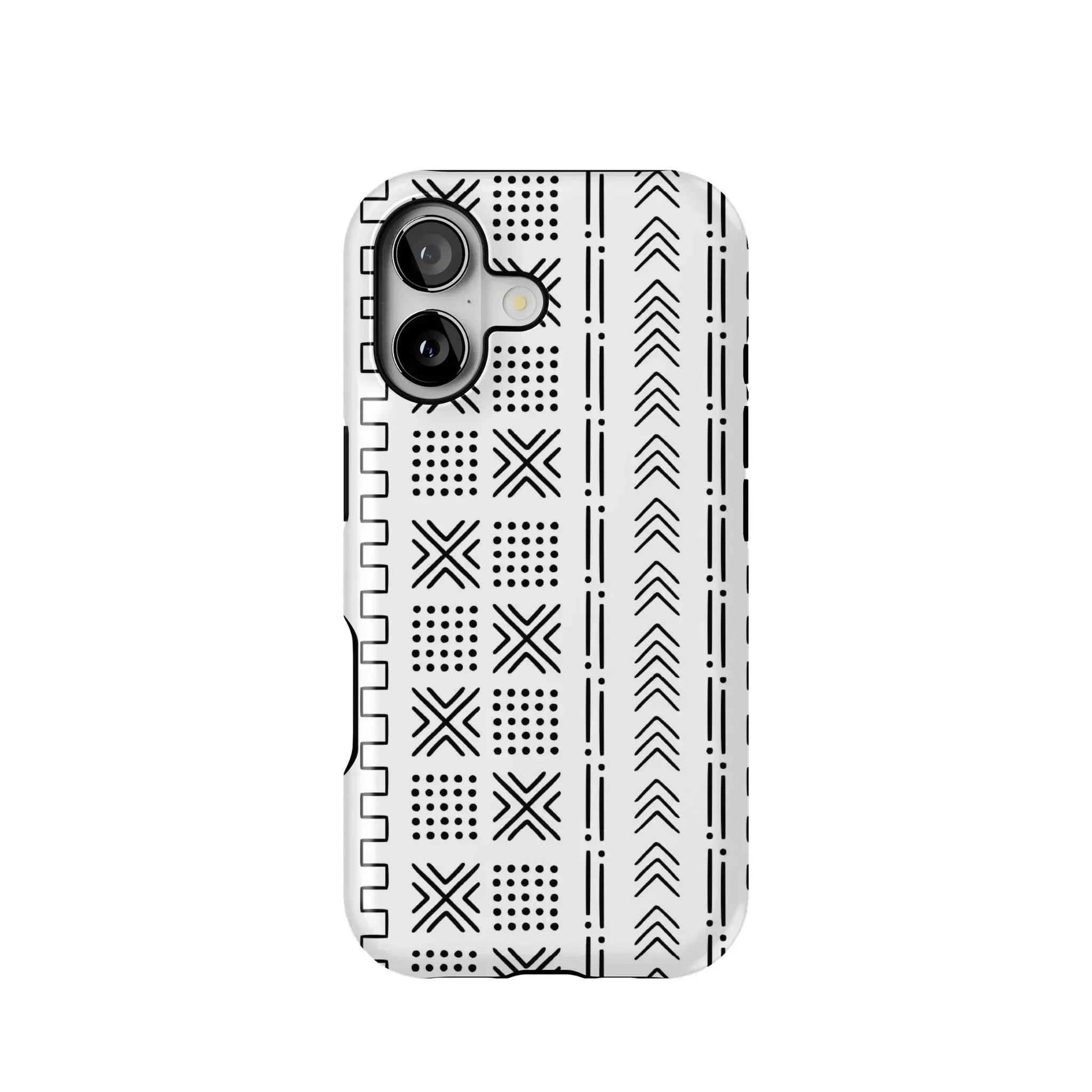 African Mud Cloth Tough iPhone Case - The Global Wanderer