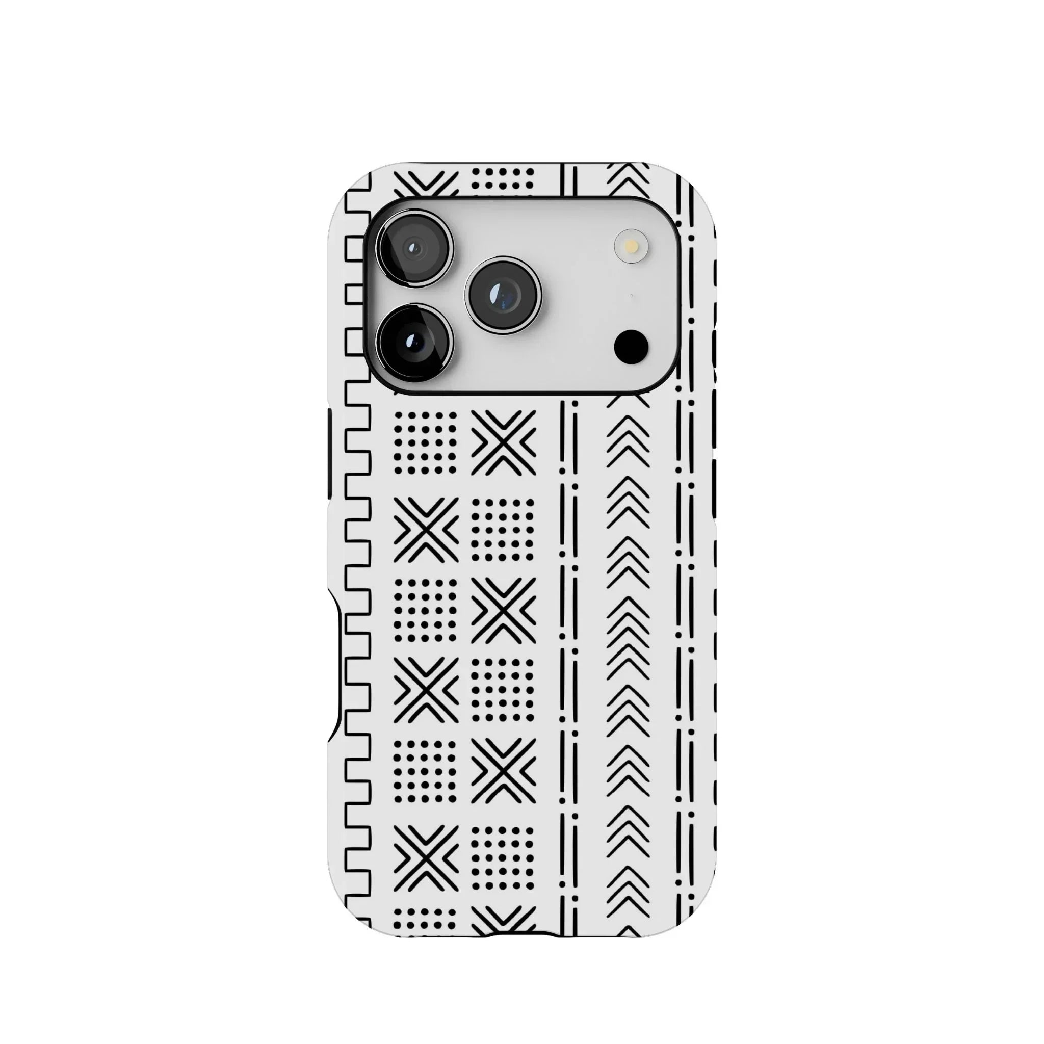 Djenné Ivory Mud Cloth iPhone Case - The Global Wanderer